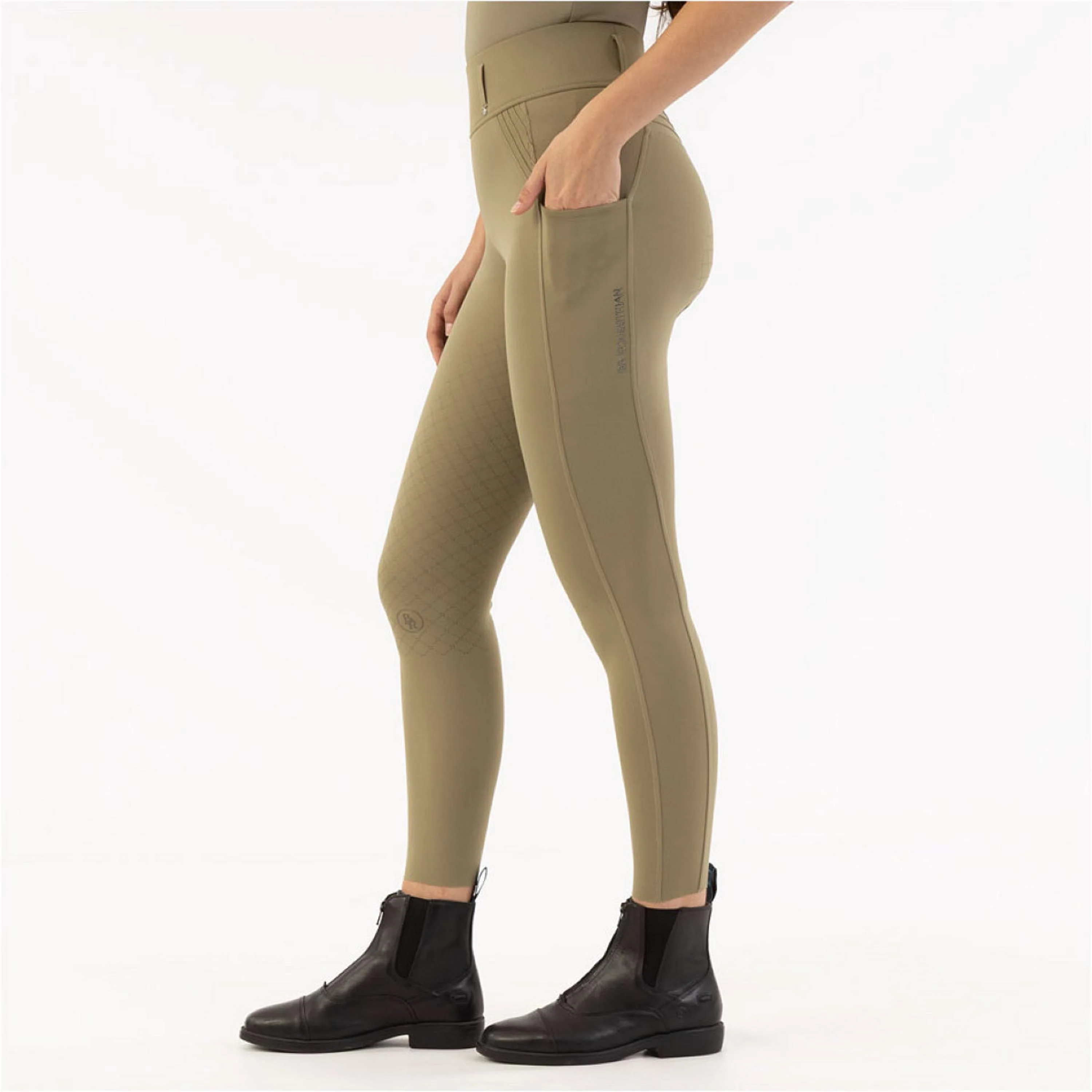 BR Leggings da Equitazione Krista Full Grip Mermaid - Image 4