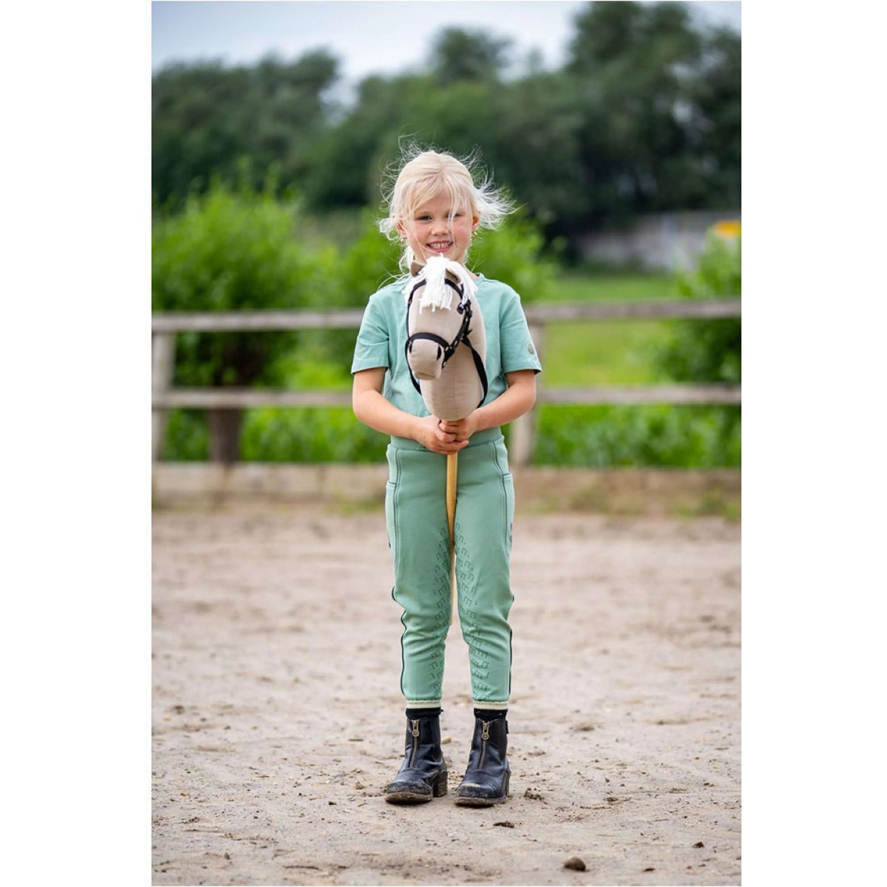 BR Mini Horse Cavallo a dondolo Beige - Image 5