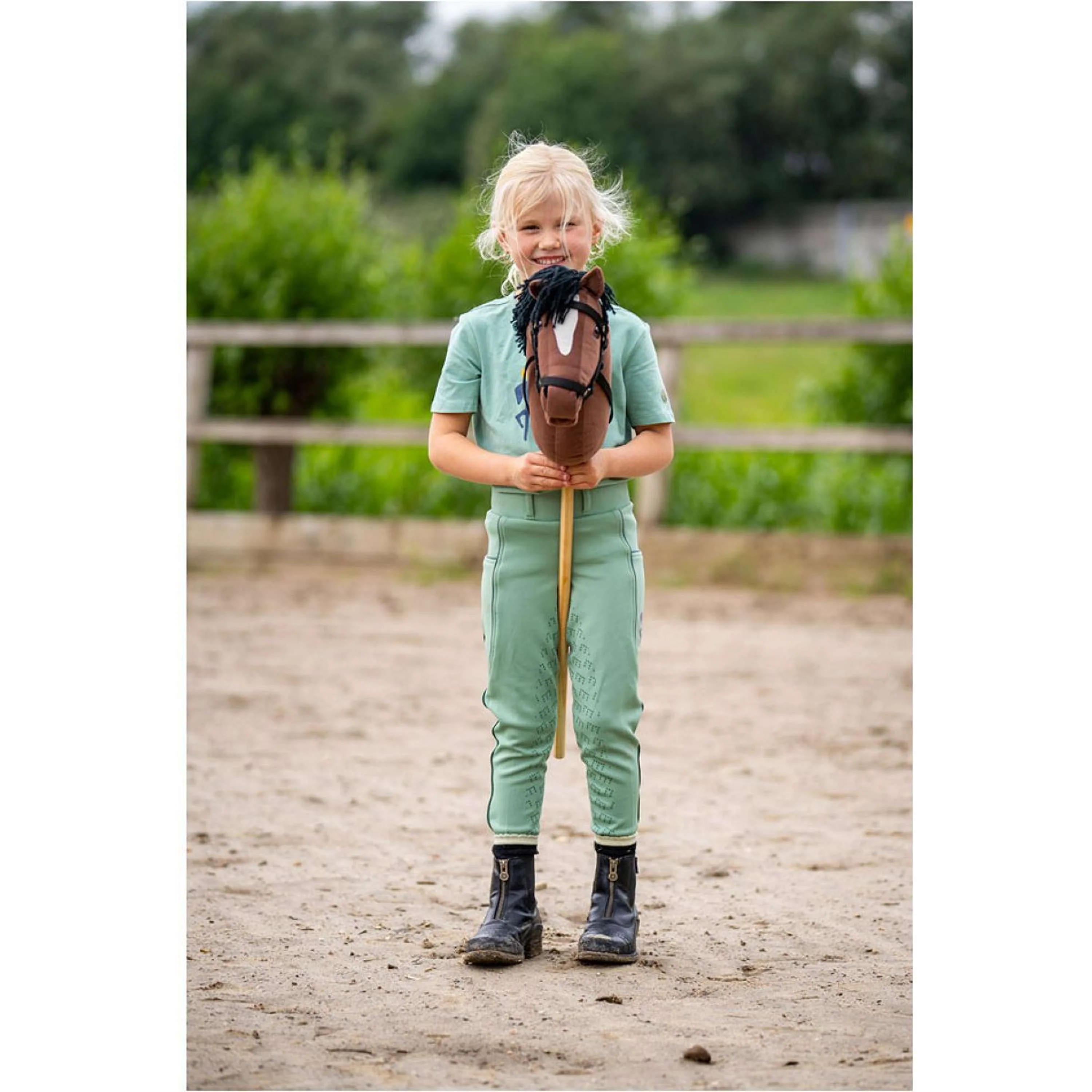 BR Mini Horse Cavallo a dondolo Marrone - Image 3
