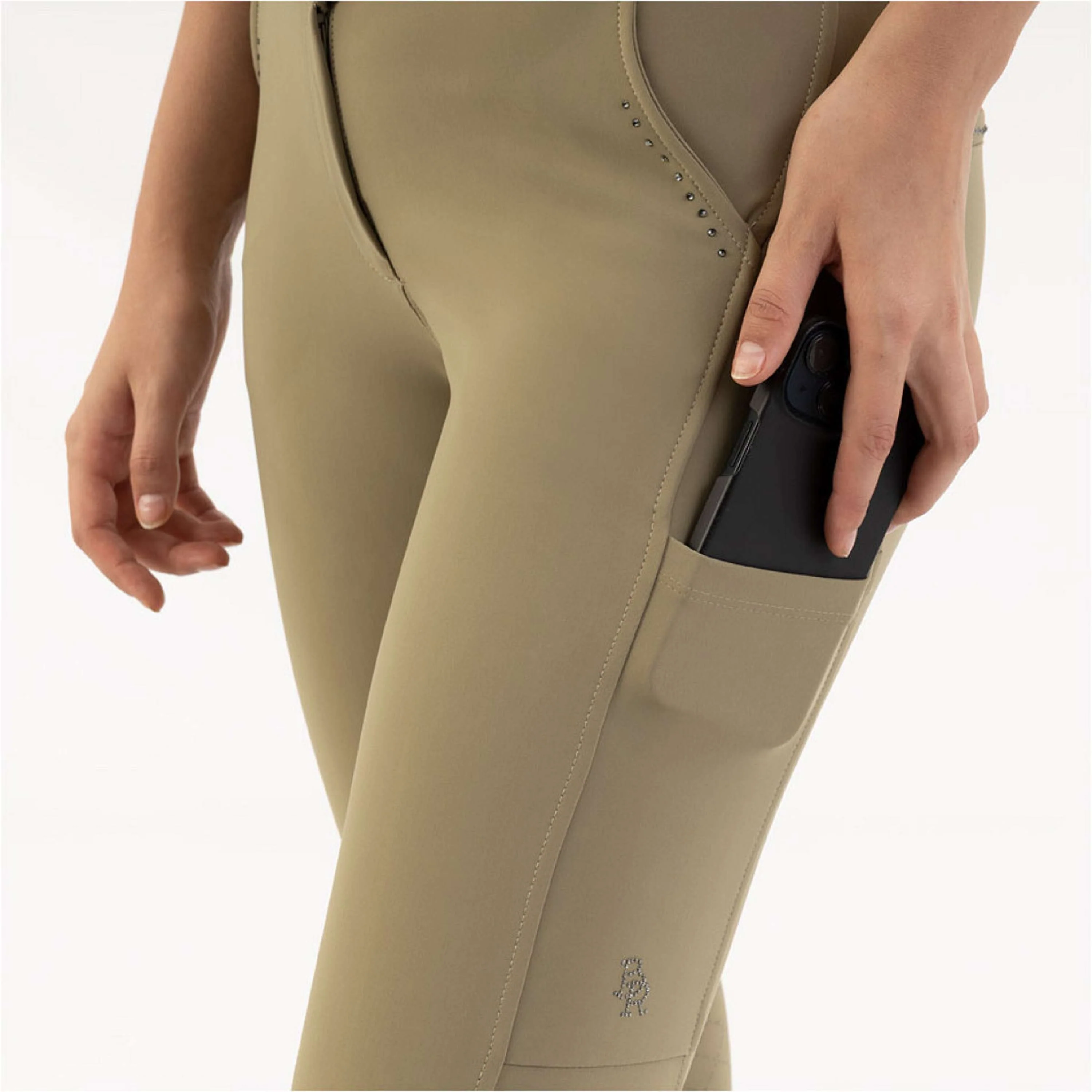 BR Pantaloni da Equitazione Kelsey Full Grip Mermaid - Image 5