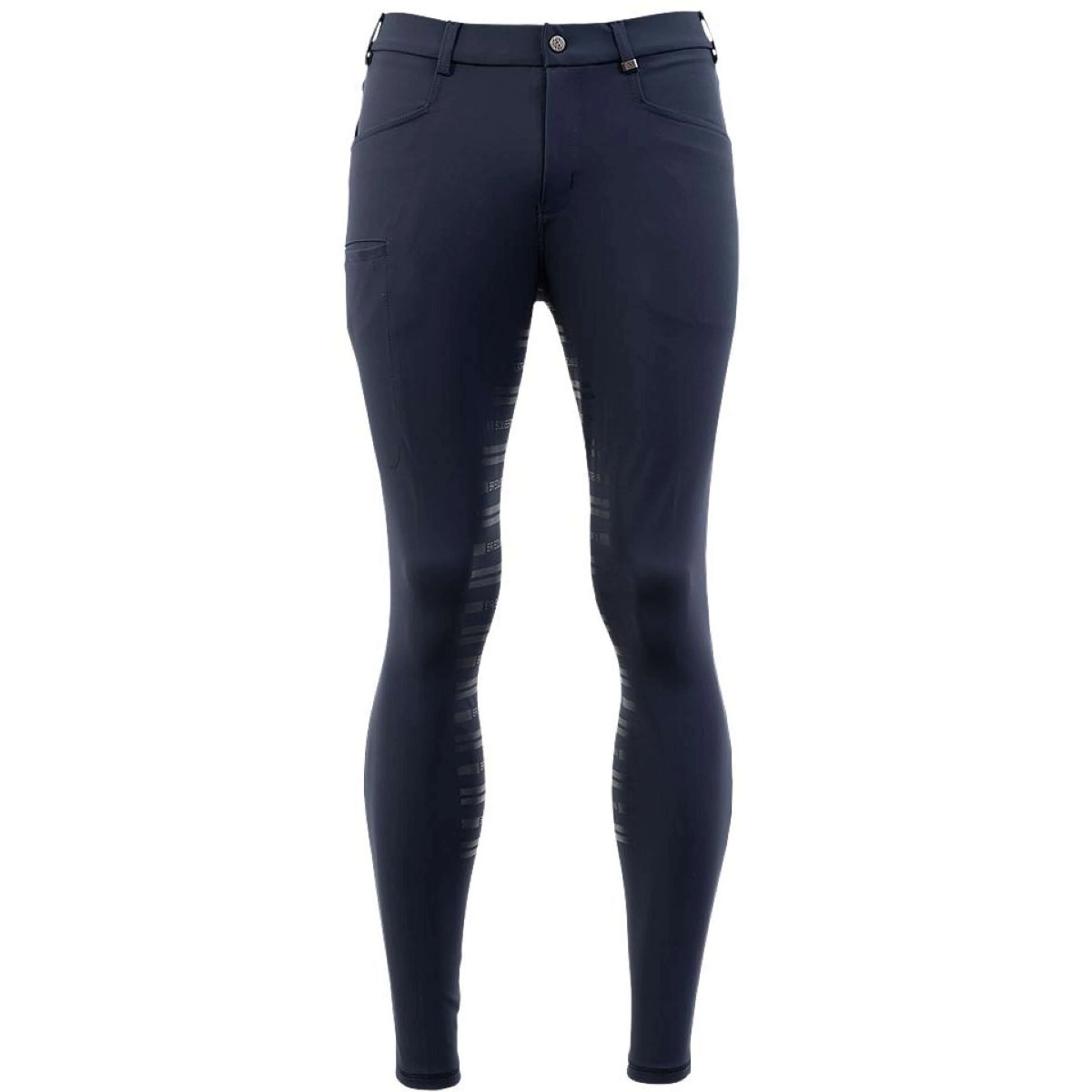 BR Pantaloni da Equitazione Martin Full Grip Blazer blu scuro