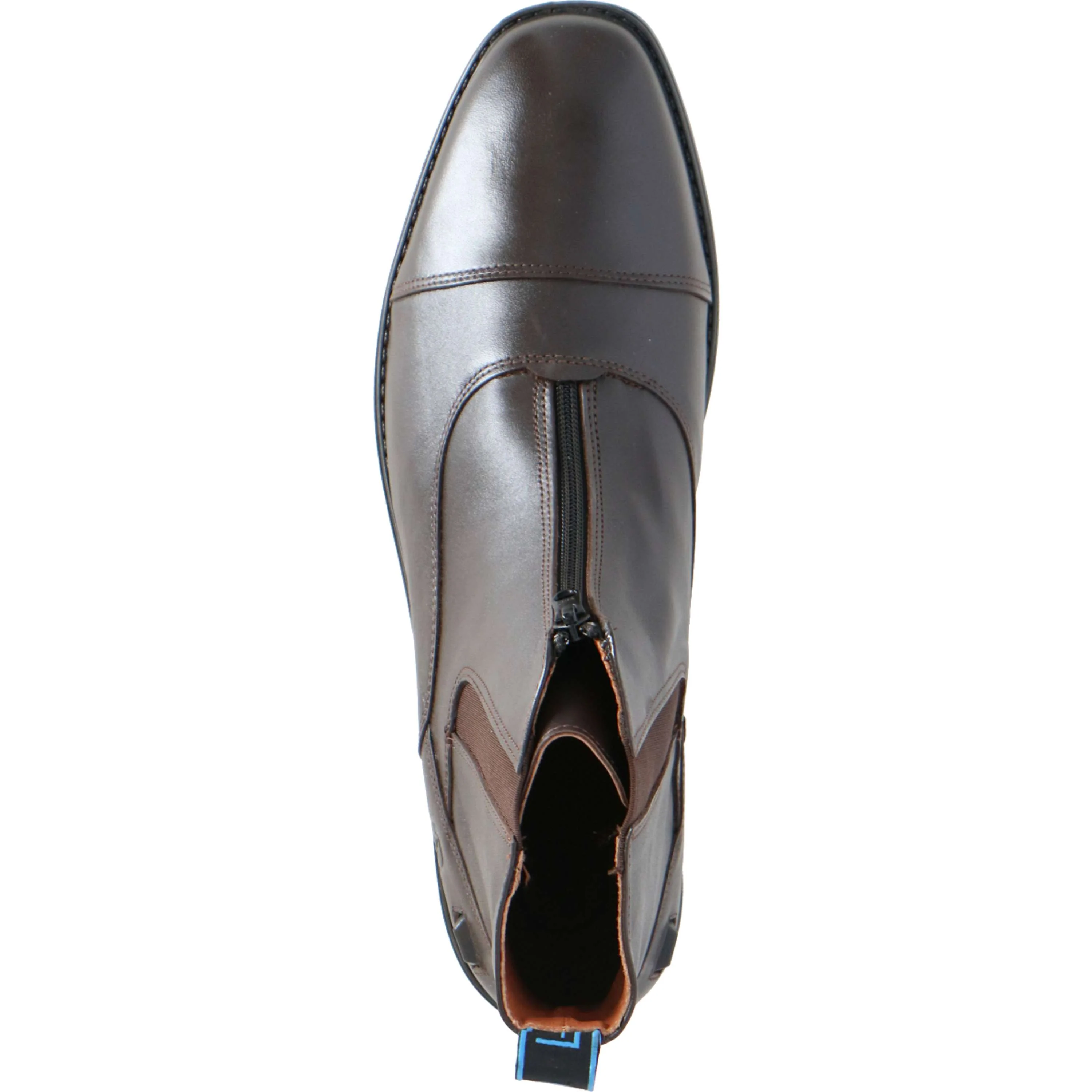BR Stivaletti CL Noblesse Zip Signori Caffè Marrone - Image 9