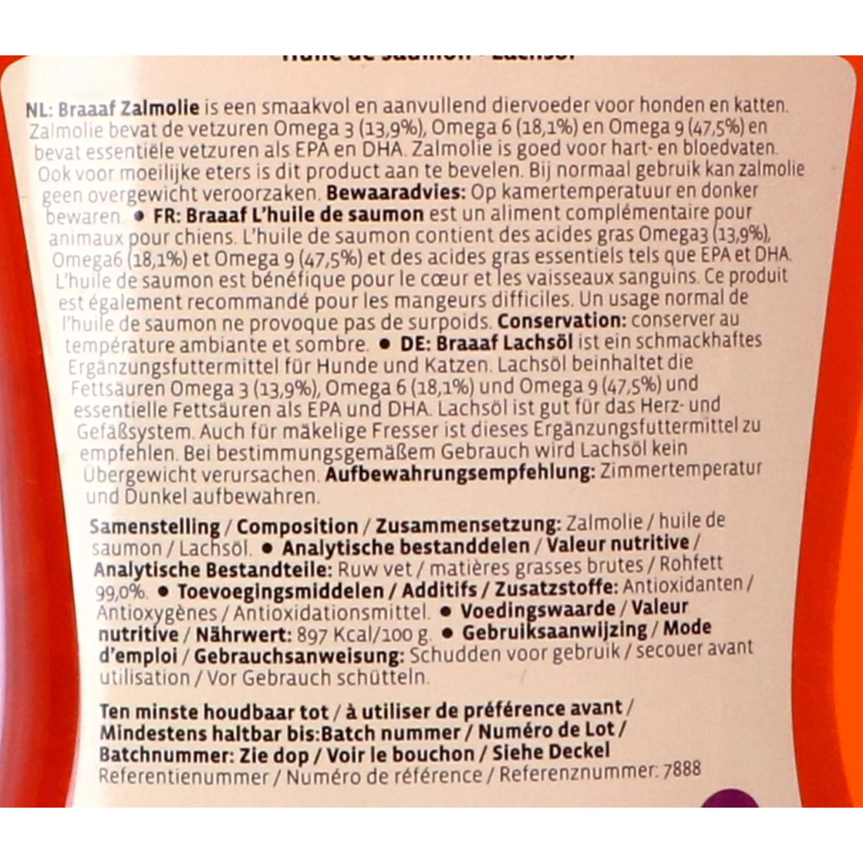 Braaaf Olio di Salmone - Image 3