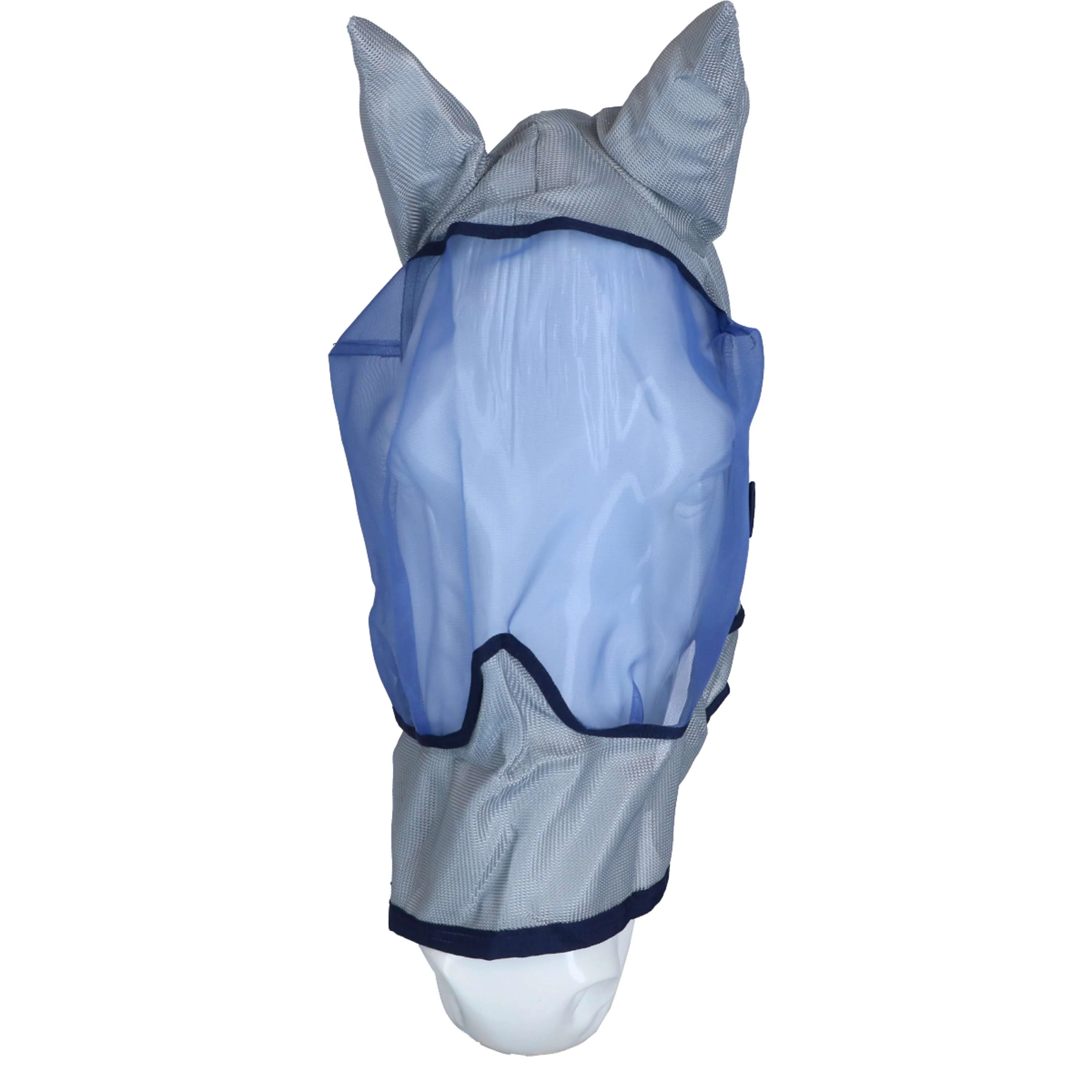 Bucas Buzz-Off Maschera Anti-Mosche Delux Blu - Image 3