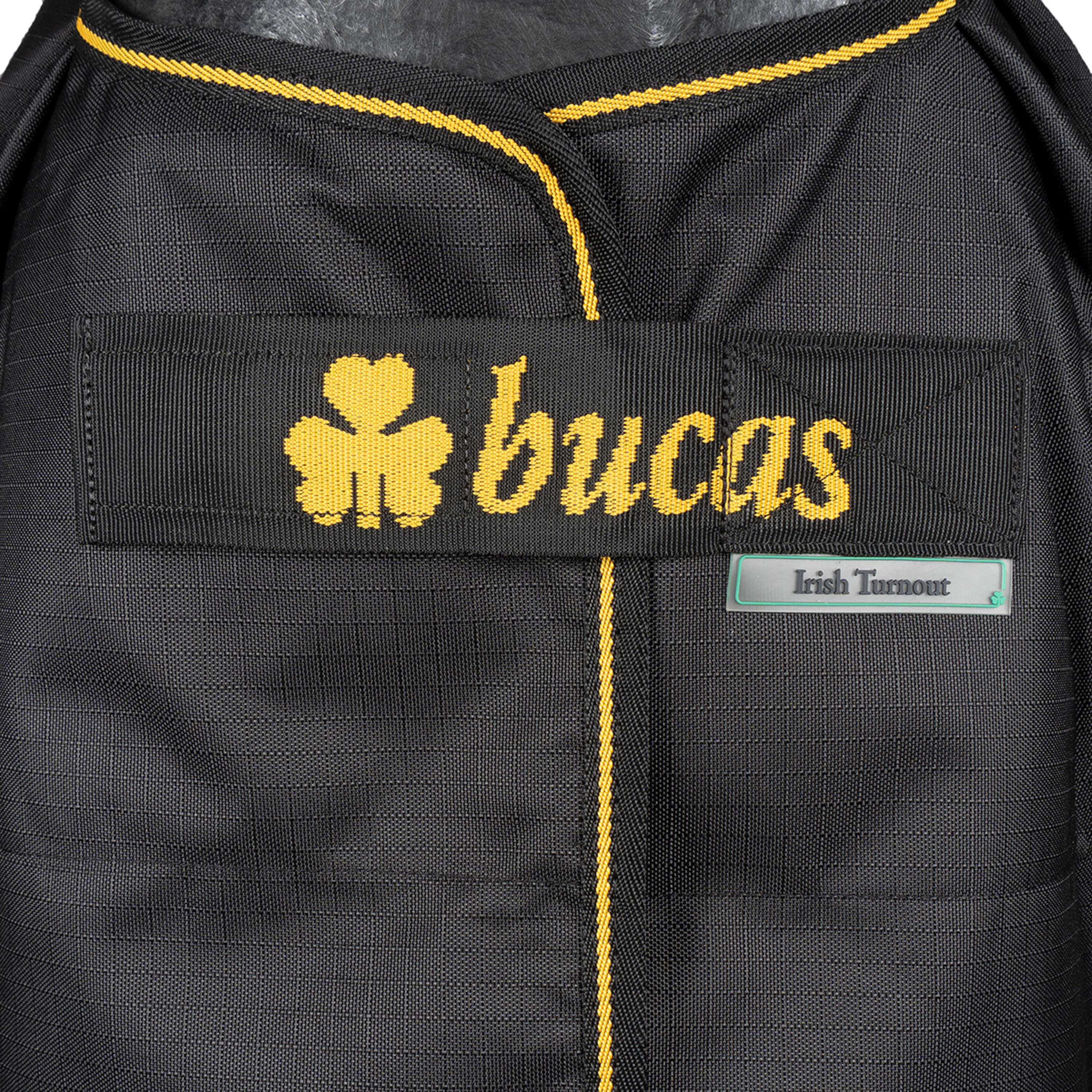 Bucas Irish Turnout Big Neck 50g Nero/Oro - Image 3