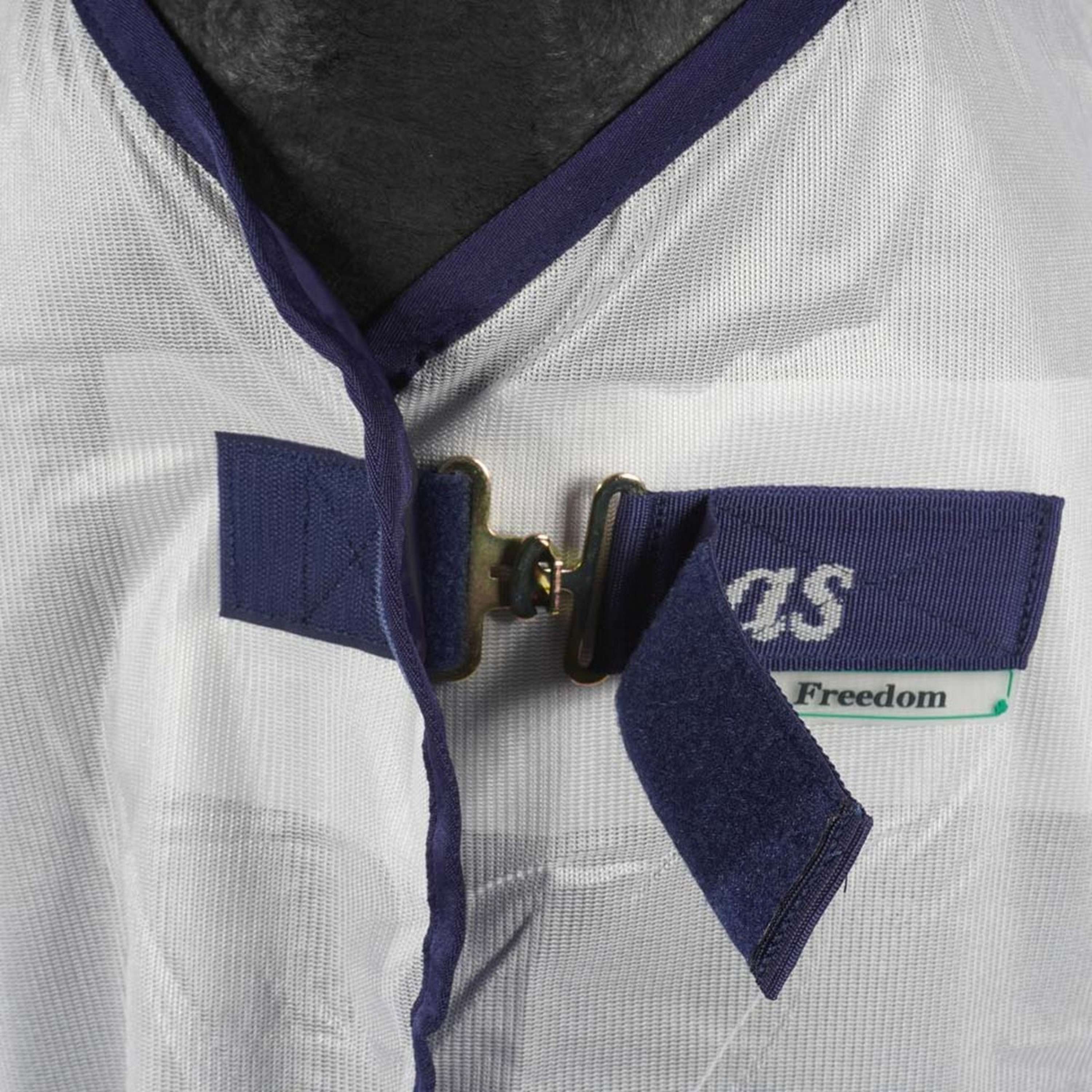 Bucas Freedom Fly Sheet Full Neck Argento - Image 4