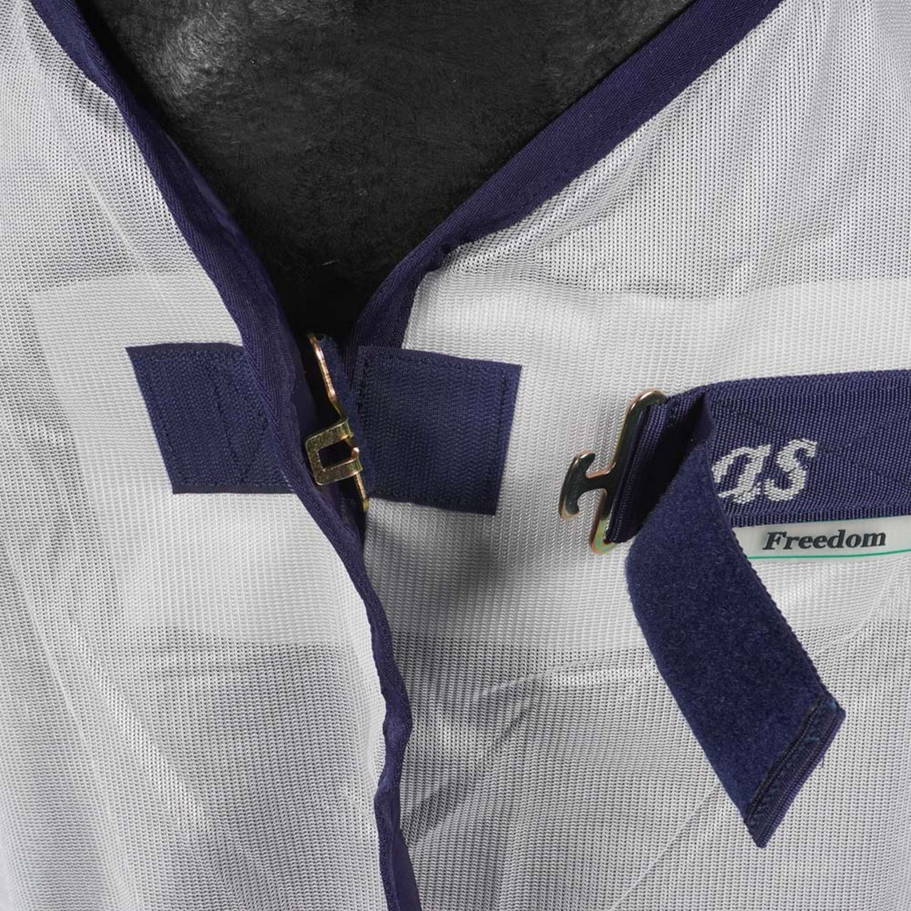 Bucas Freedom Fly Sheet Full Neck Argento - Image 5