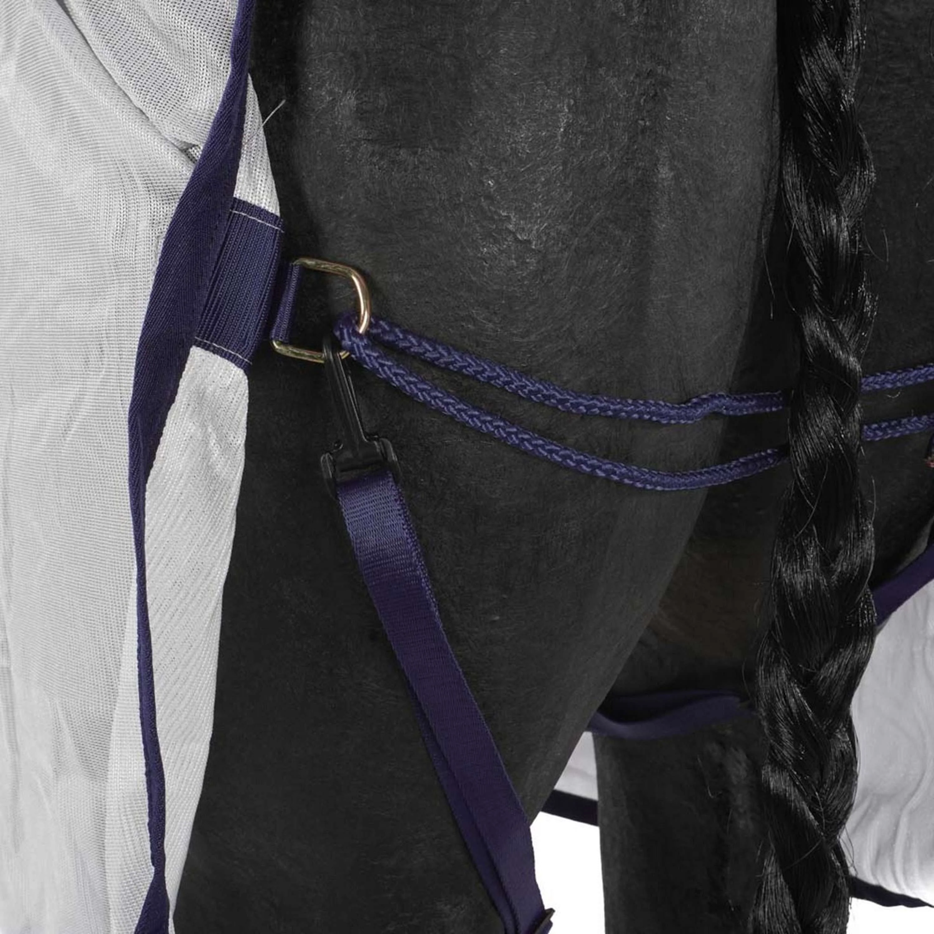 Bucas Freedom Fly Sheet Full Neck Argento - Image 9