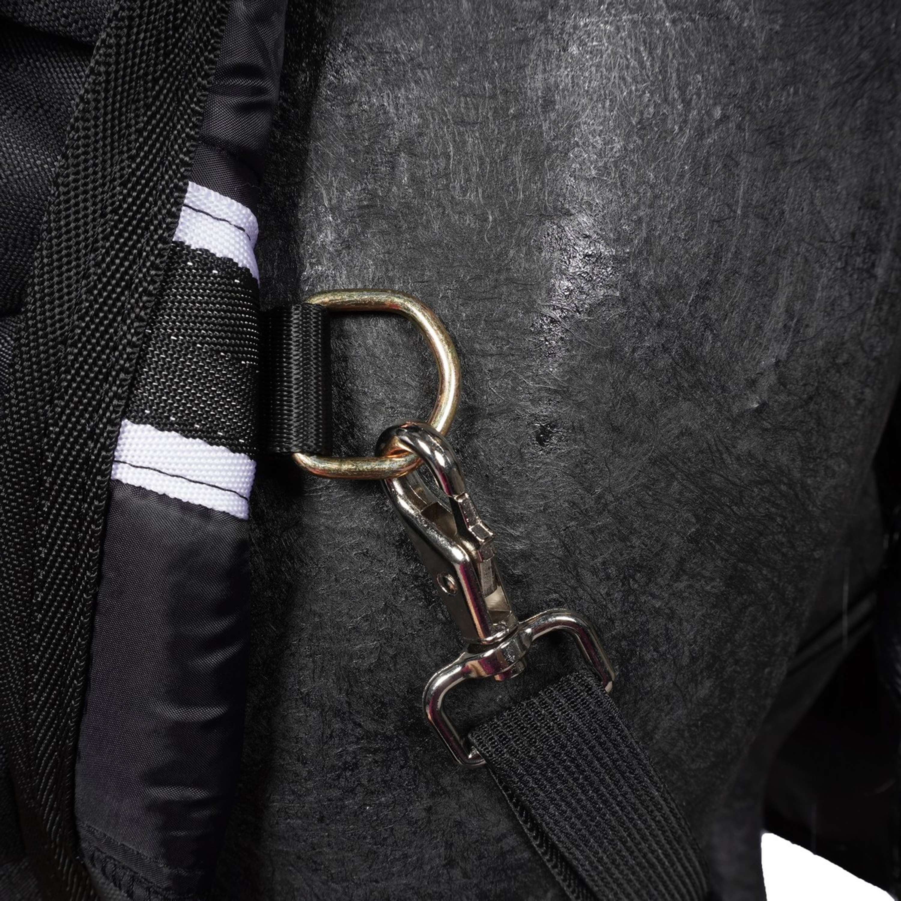 Bucas Trotting Turnout 200g Nero/Bianco - Image 6