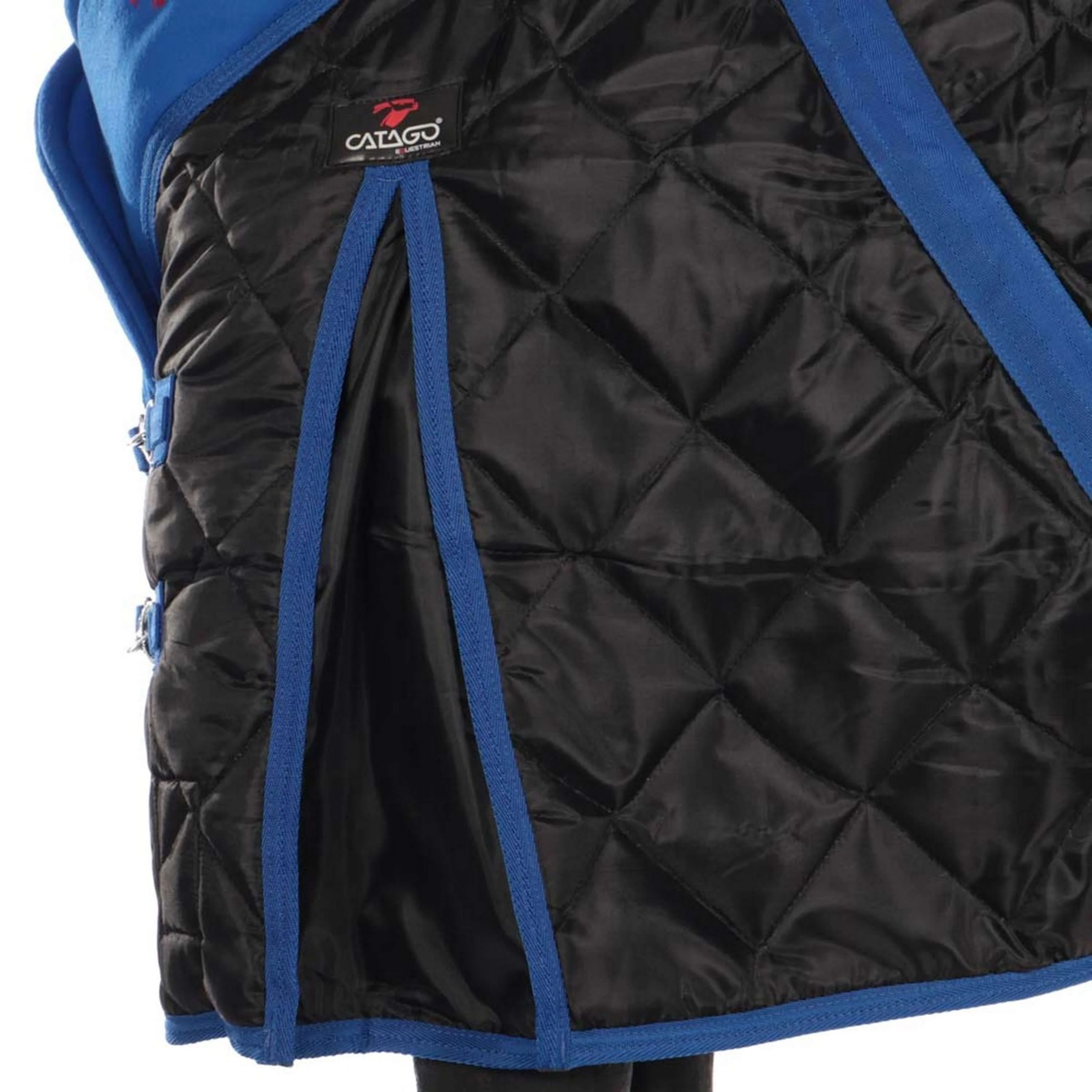 Catago Coperta da scuderia 300g Nero/Blu - Image 5