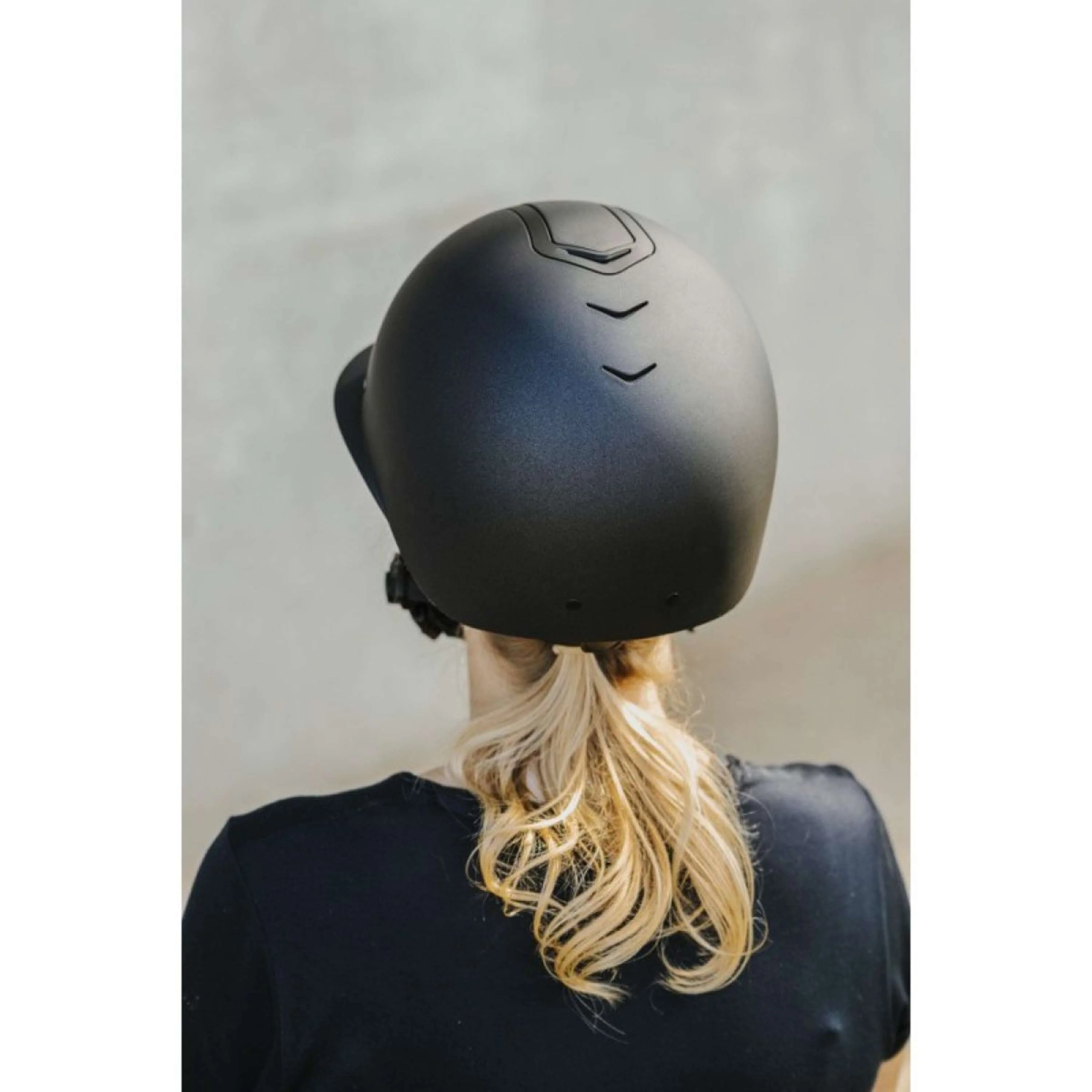 Choplin Casco da equitazione Meyrik Nero opaco - Image 5