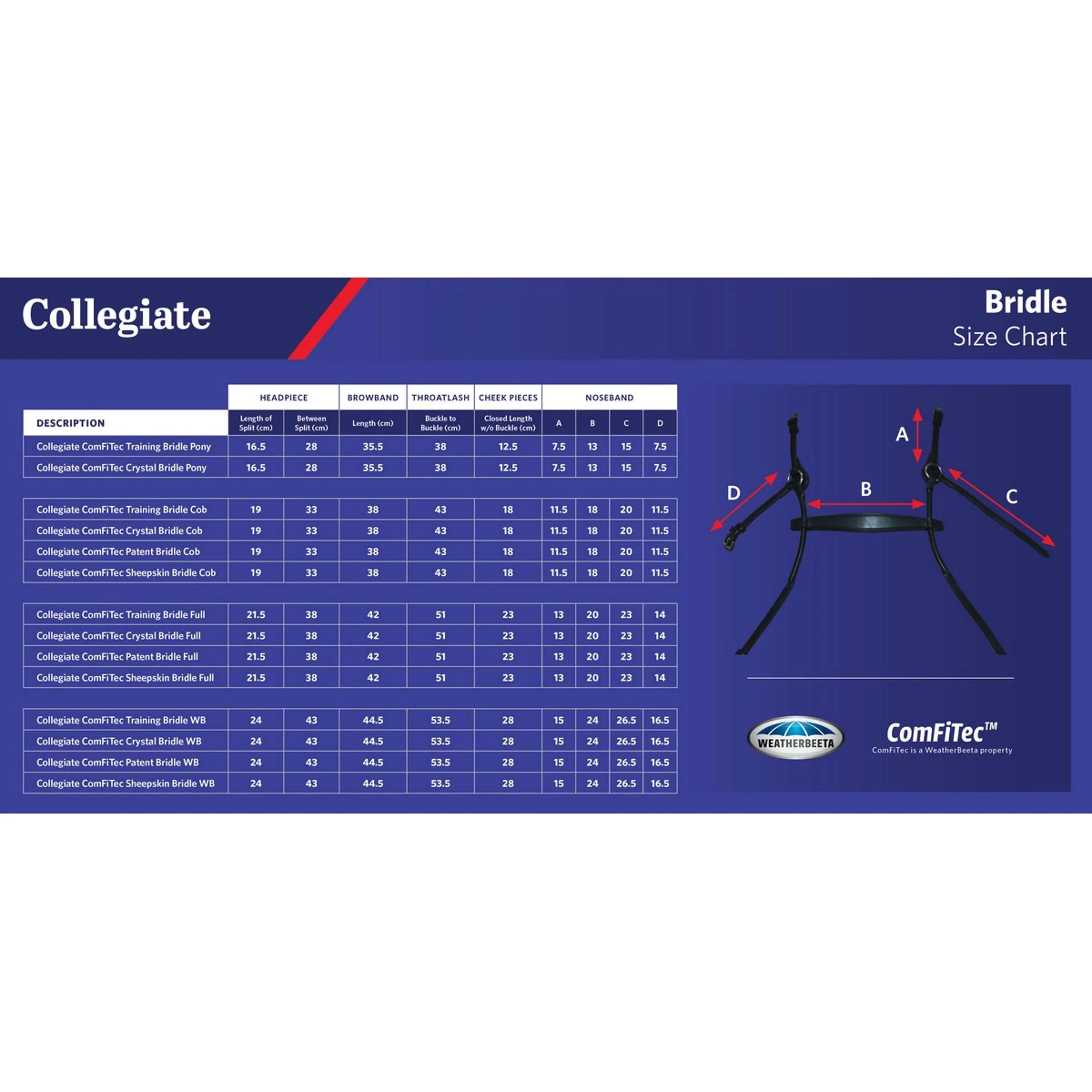 Collegiate Fascia nasale Drop Mono Crown Marrone - Image 2