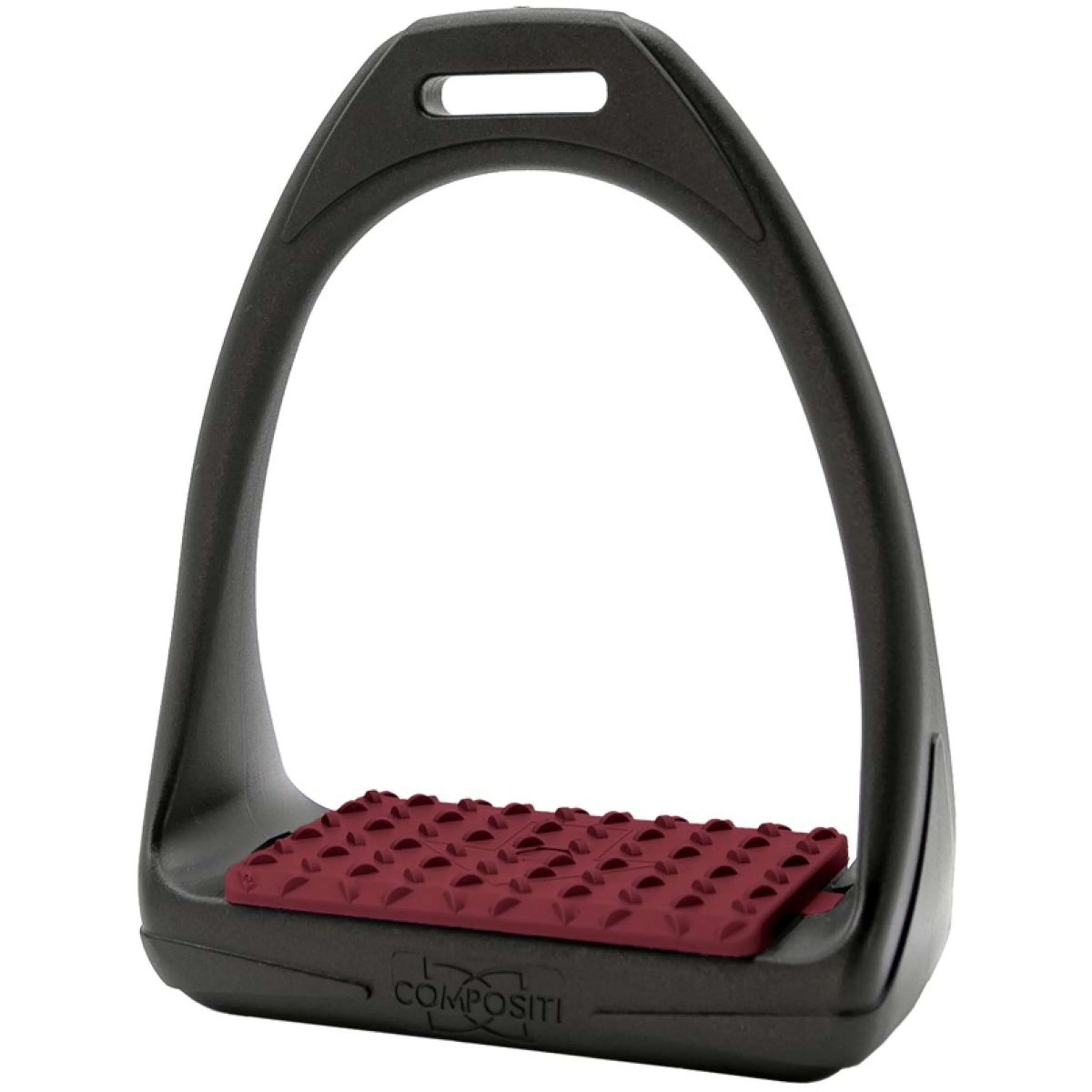 Compositi Staffe Reflex Nero/Borgogna