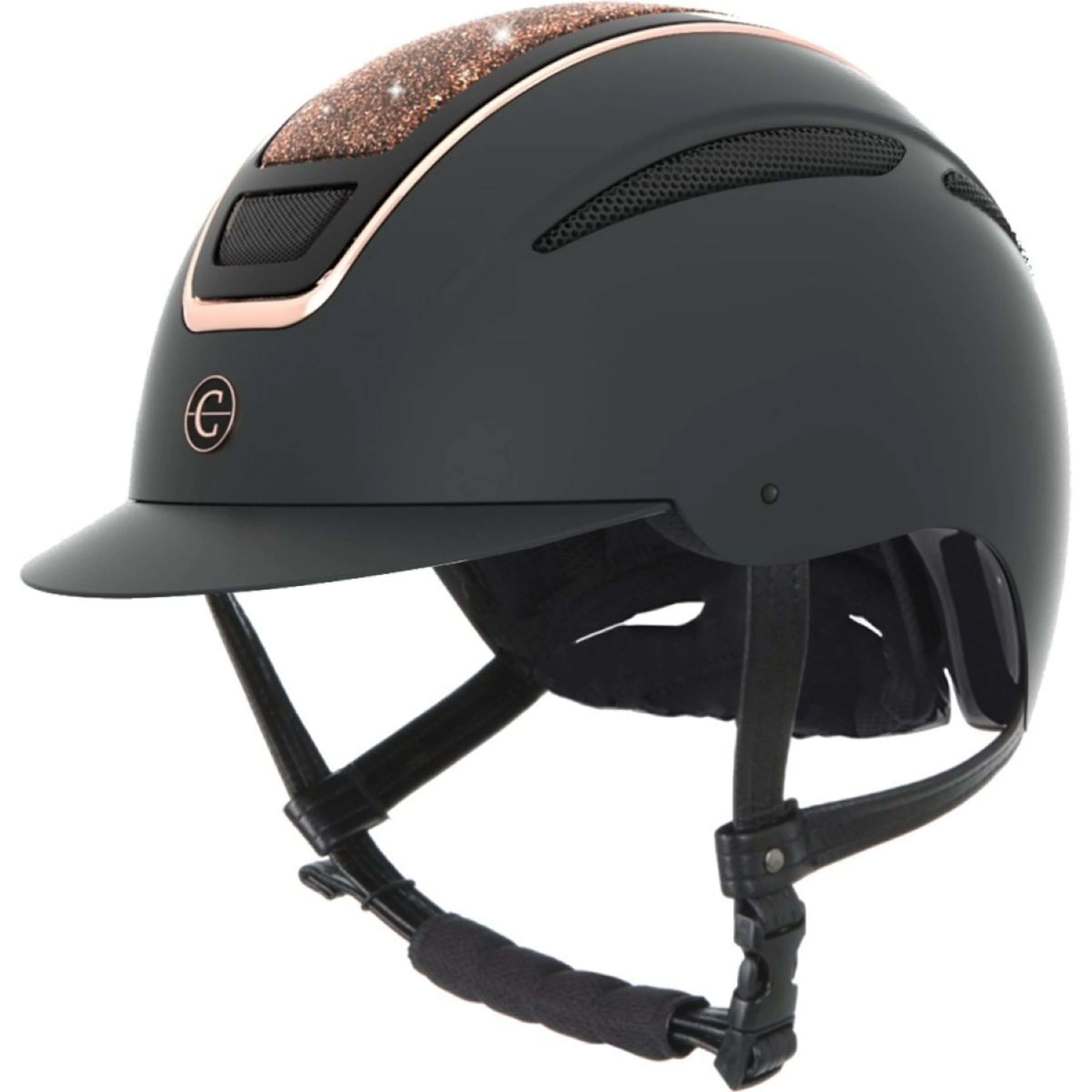 Covalliero Casco da equitazione Elite Oro rosa - Image 2