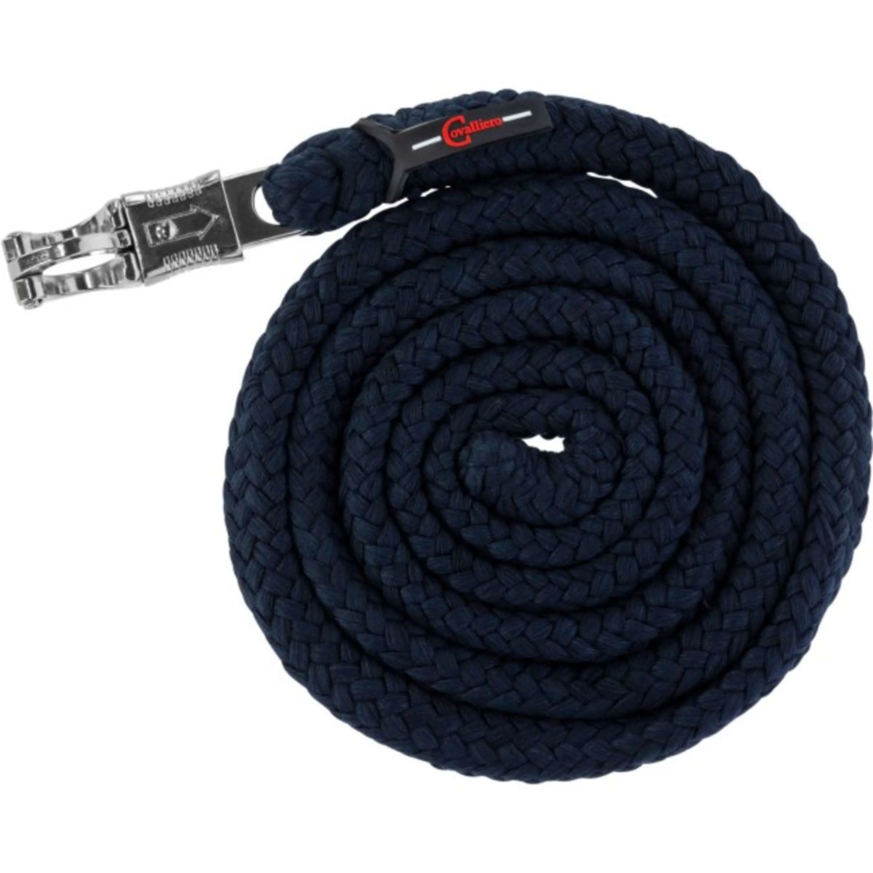 Covalliero Corda per cavezza ClassicSoft con Gancio di Panico Navy