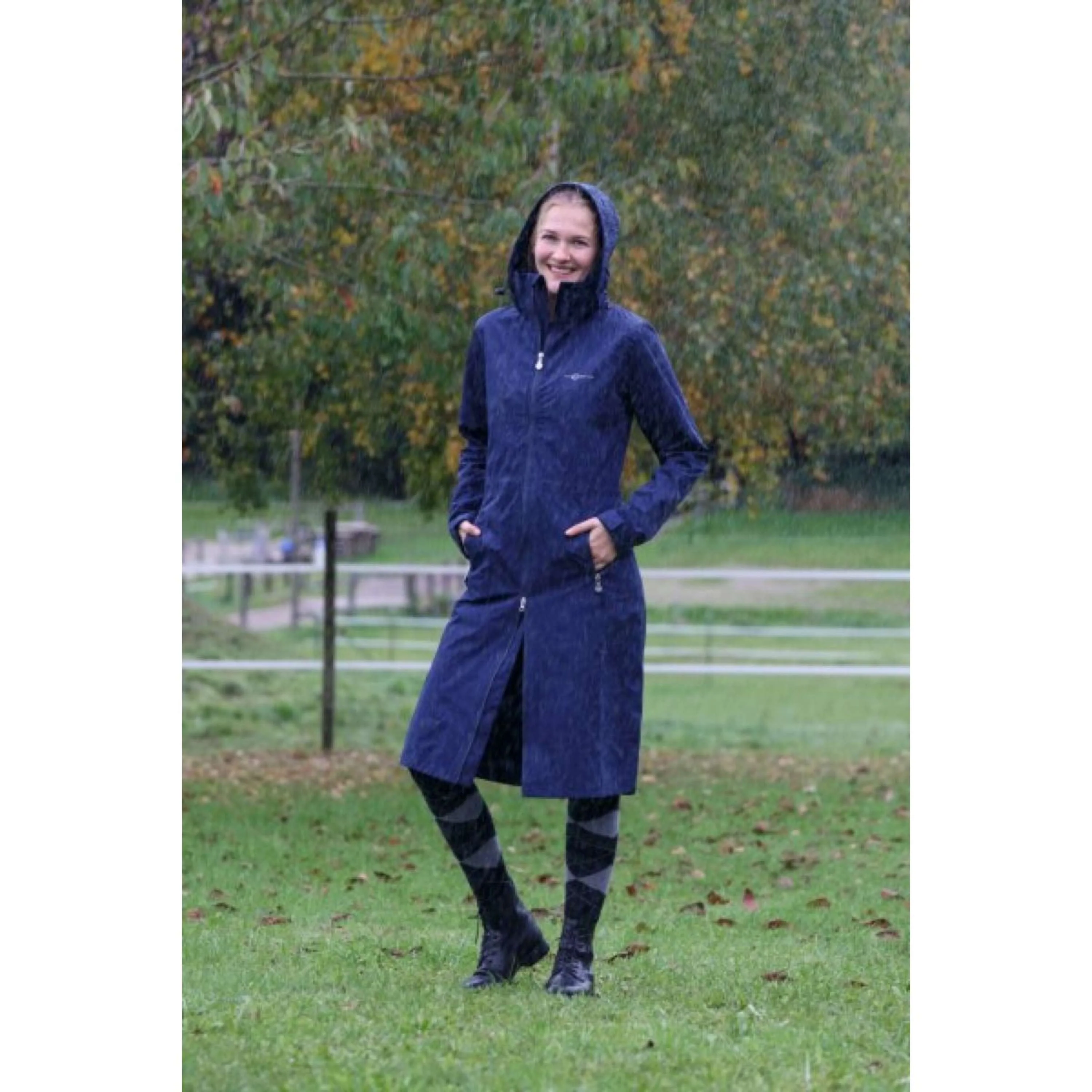 Covalliero Giacca per Equitazione e Outdoor Navy - Image 3