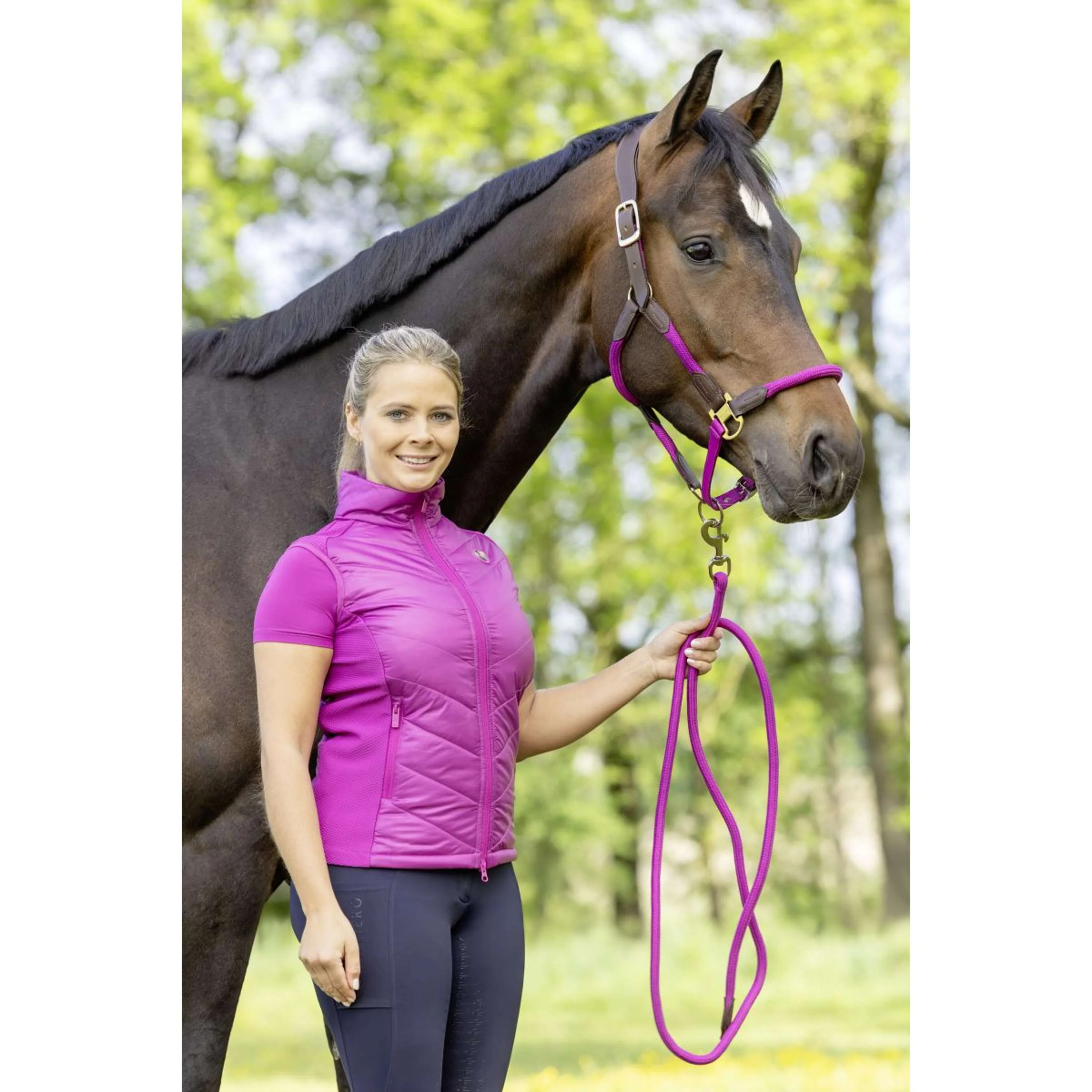 Covalliero Gilet SS26 Donne Light Berry - Image 6