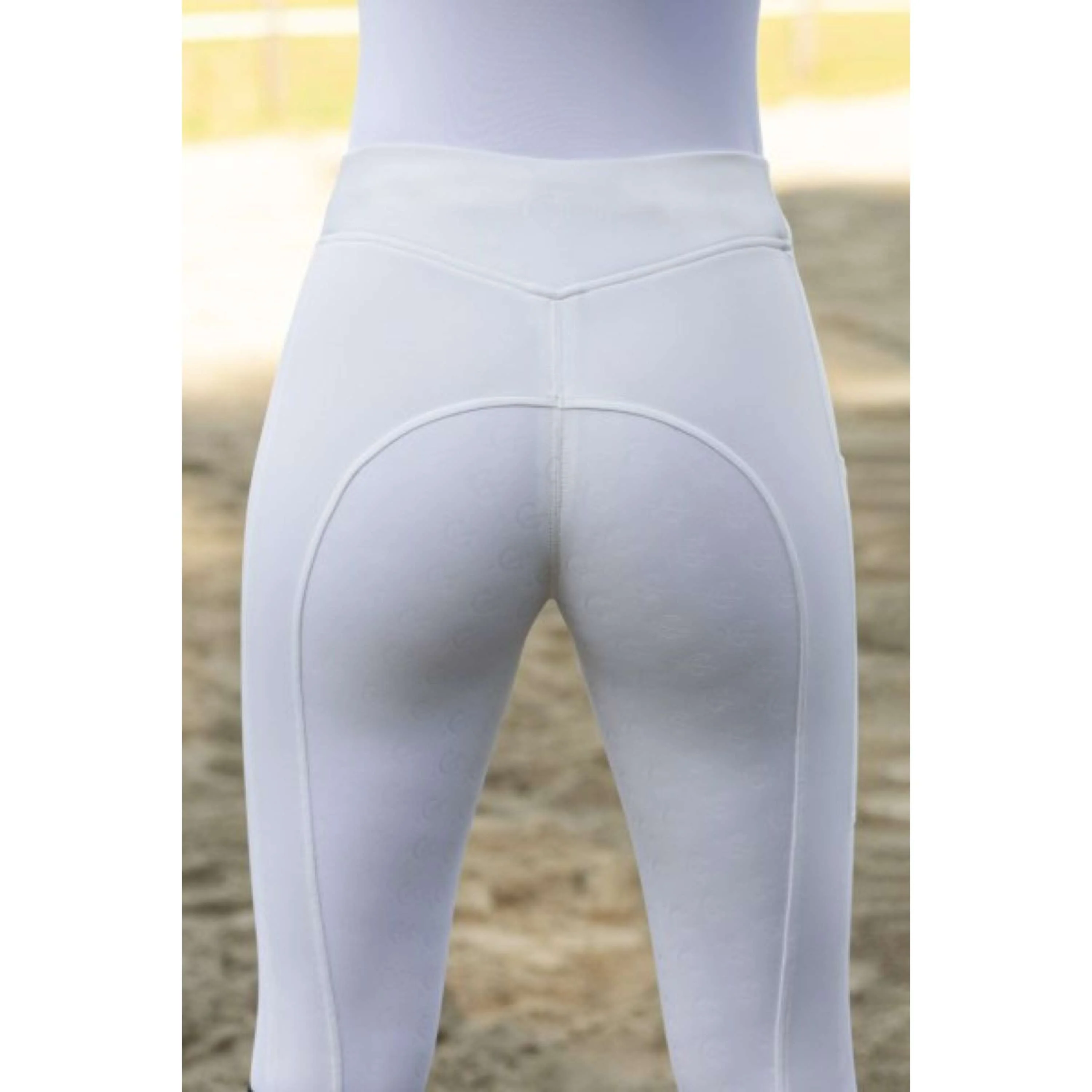 Covalliero Leggings da Equitazione ClassicStar Bianco - Image 8