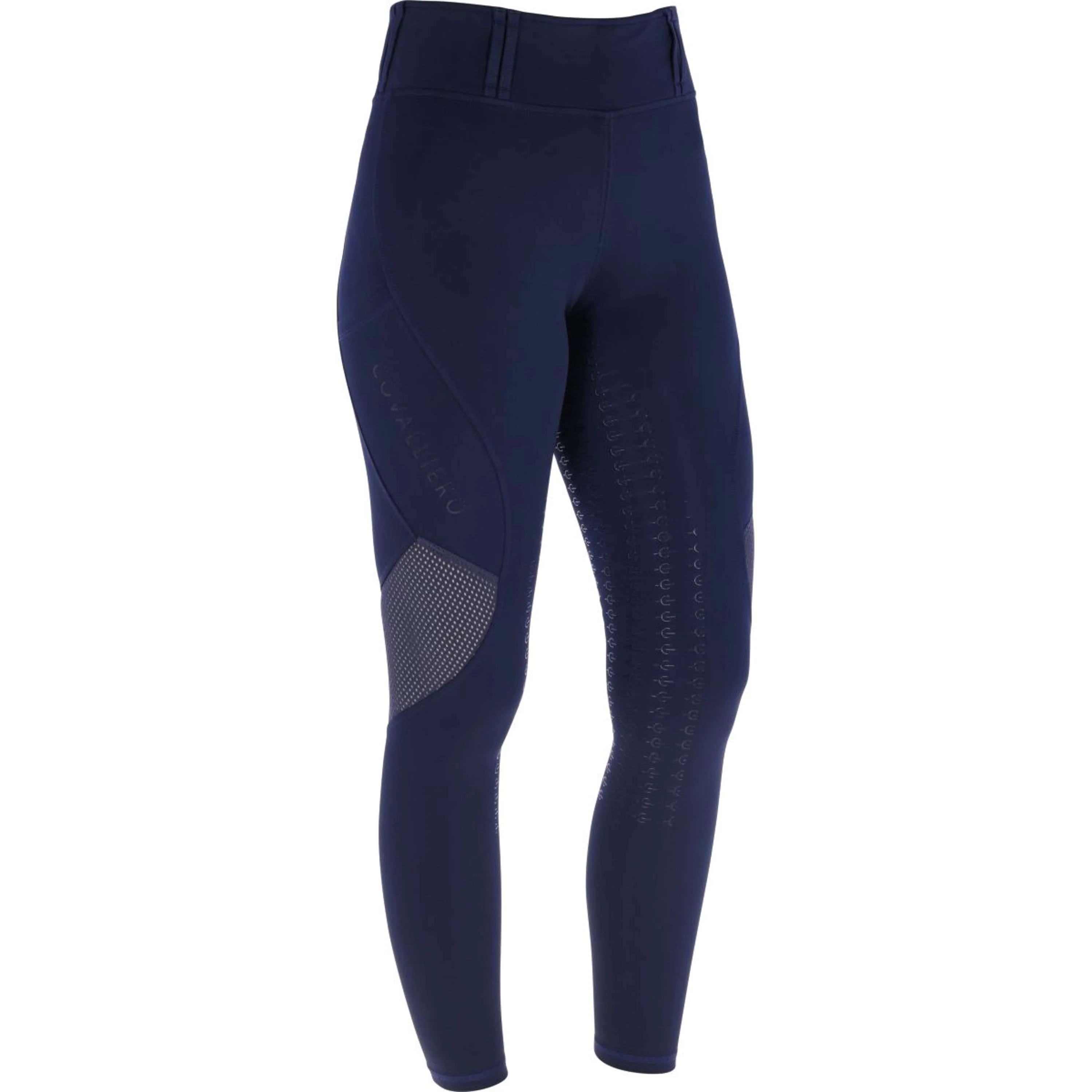 Covalliero Leggings da Equitazione Mesh SS26 Donne Marina oscura