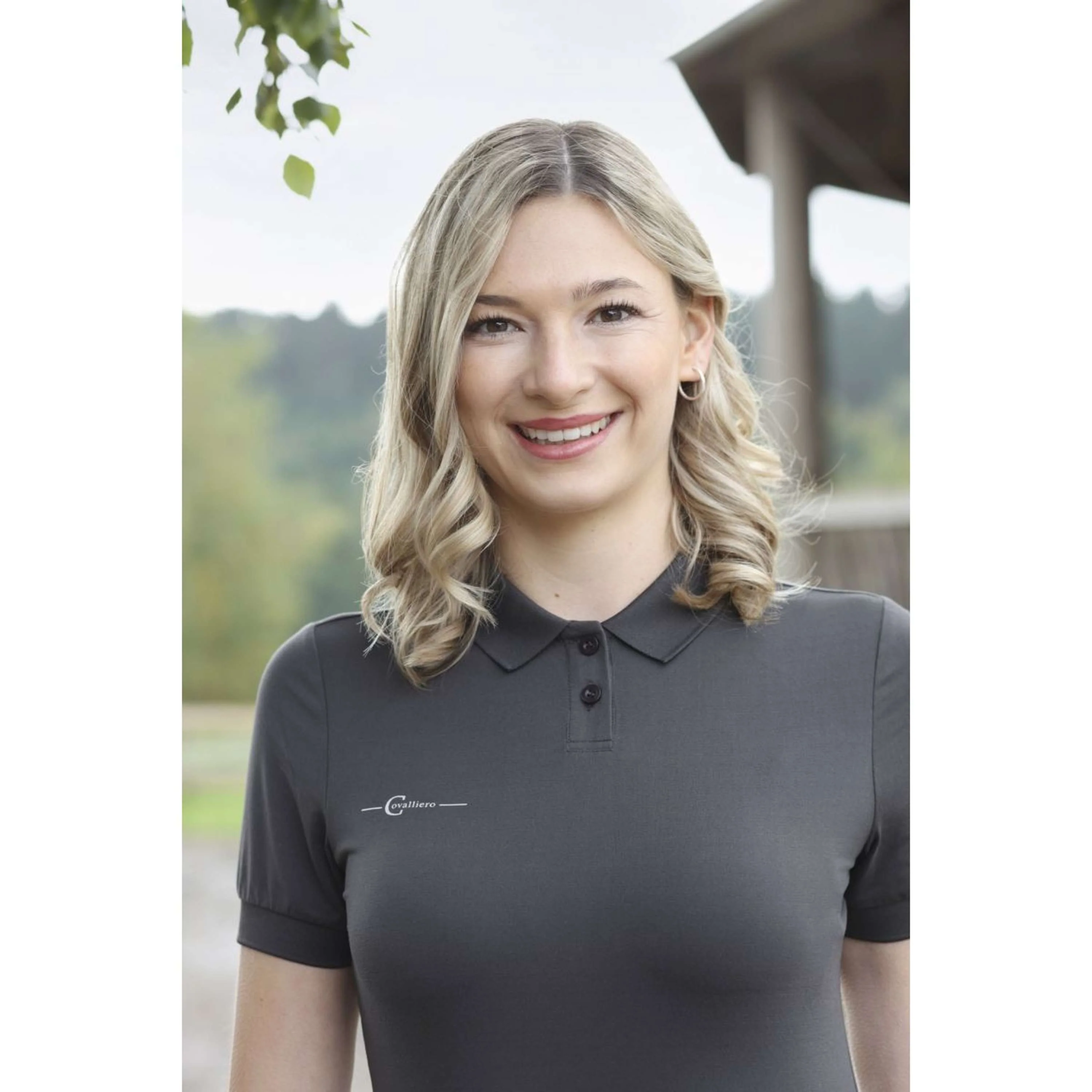 Covalliero Poloshirt Donne Graphite - Image 2