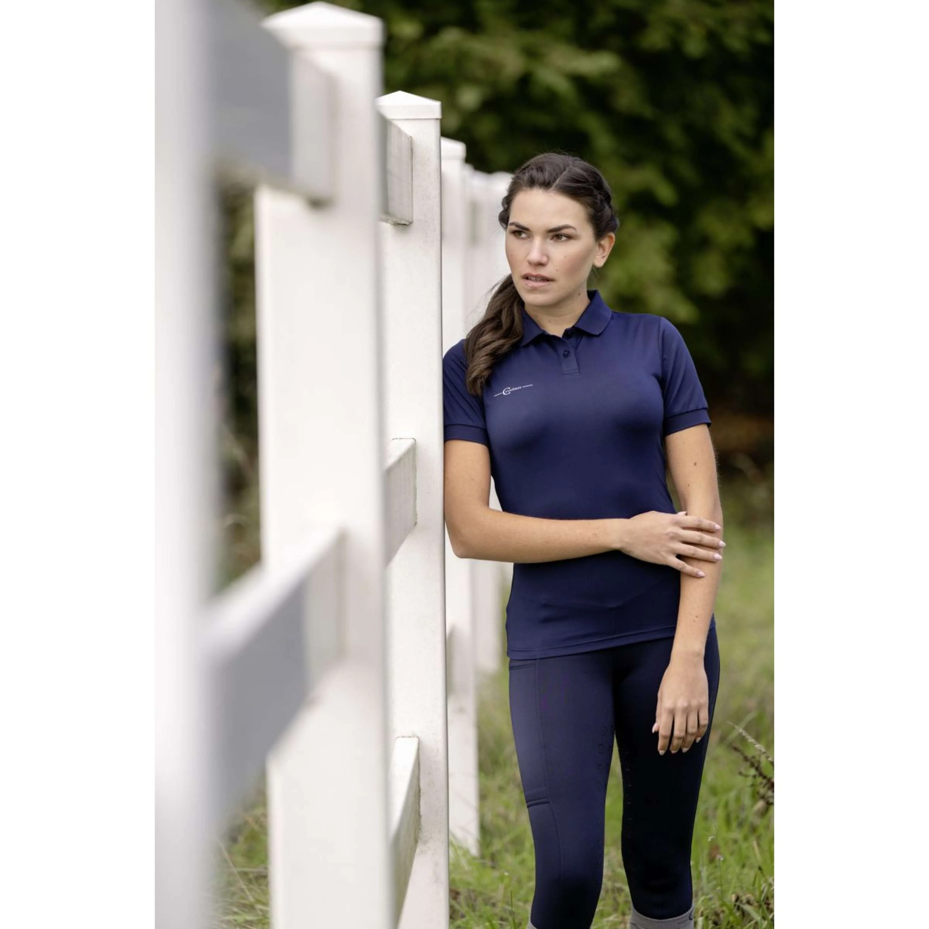 Covalliero Poloshirt Donne Navy - Image 5