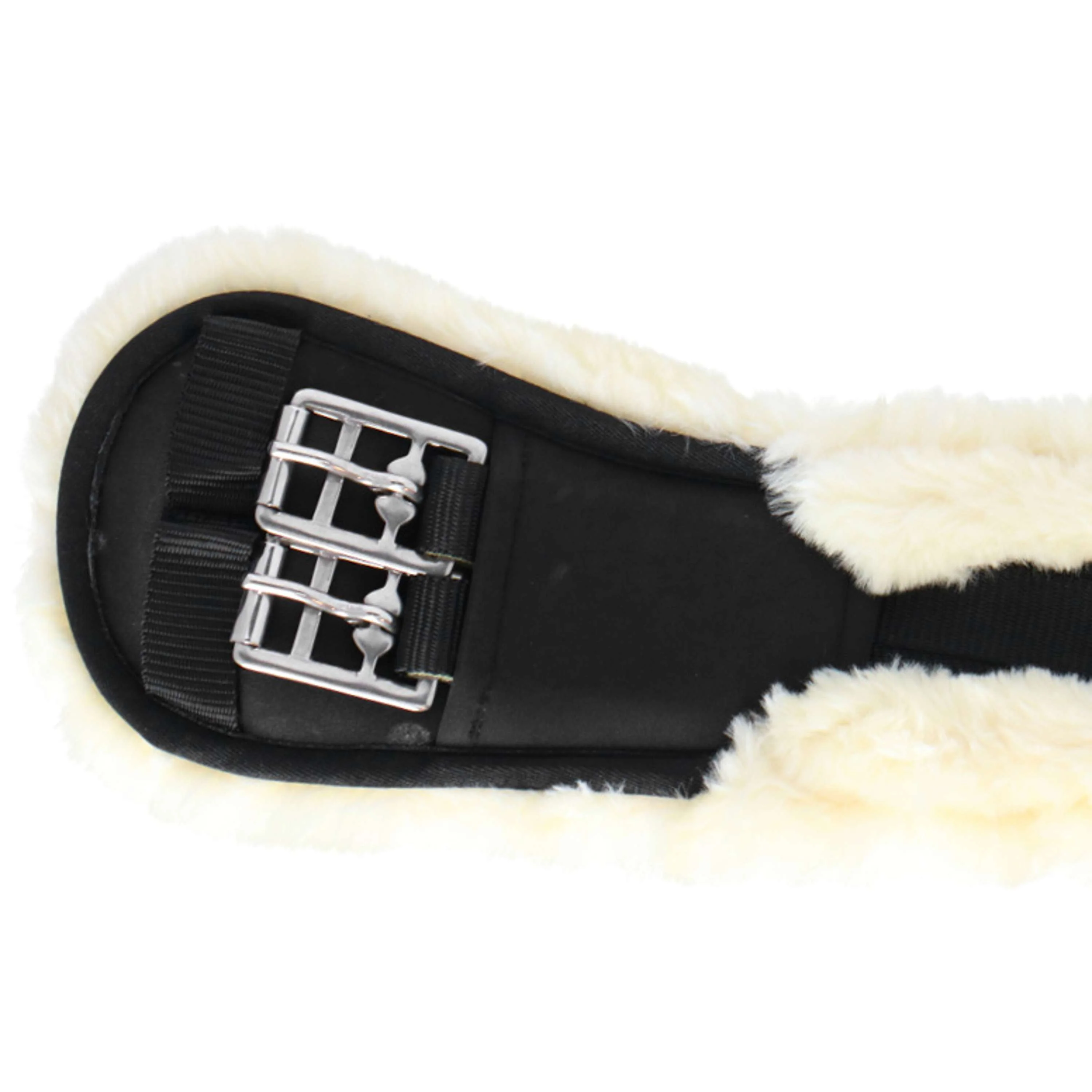 Covalliero Sottopancia Faux Fur Nero - Image 3