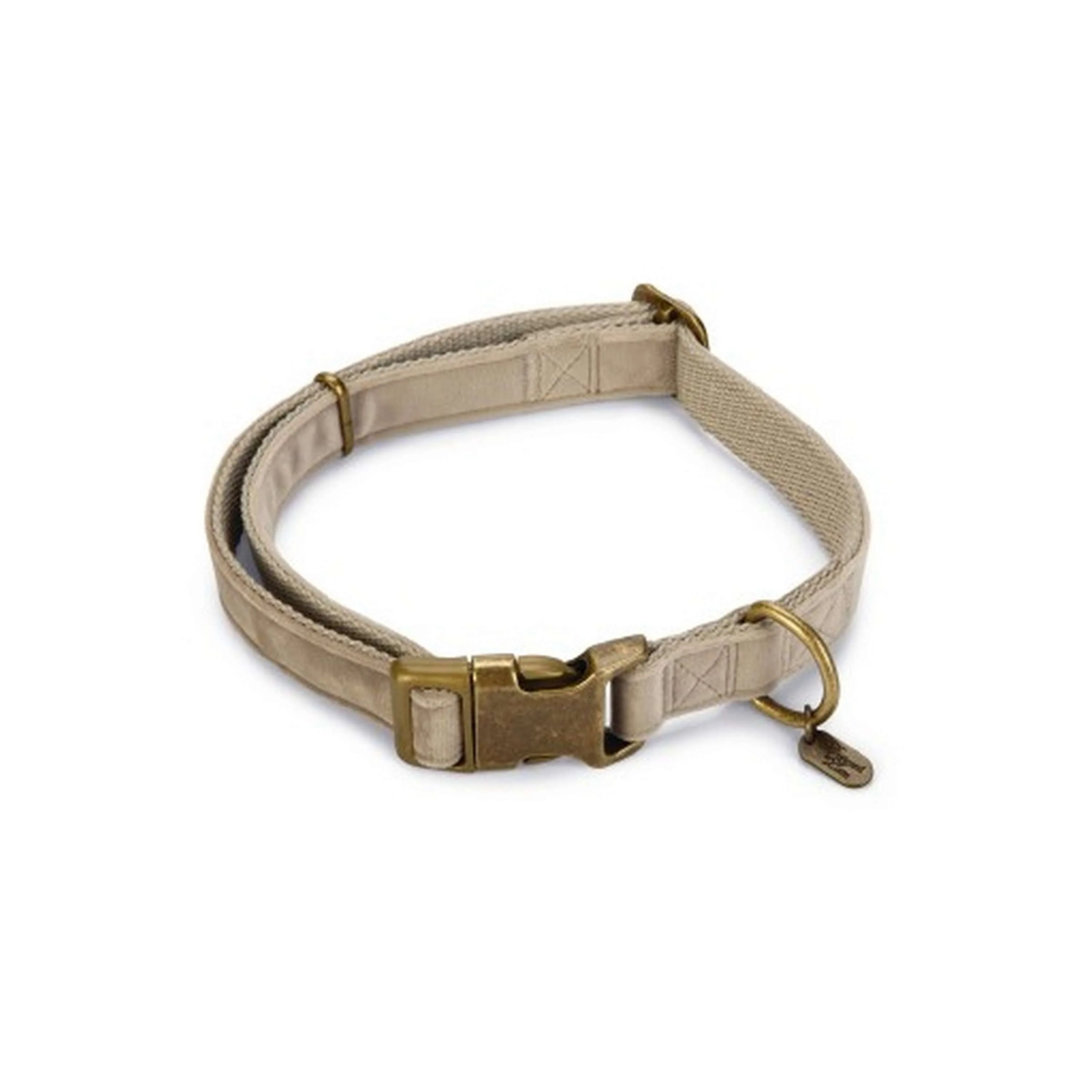 Designed by Lotte Collare per Cane Velura Grigio