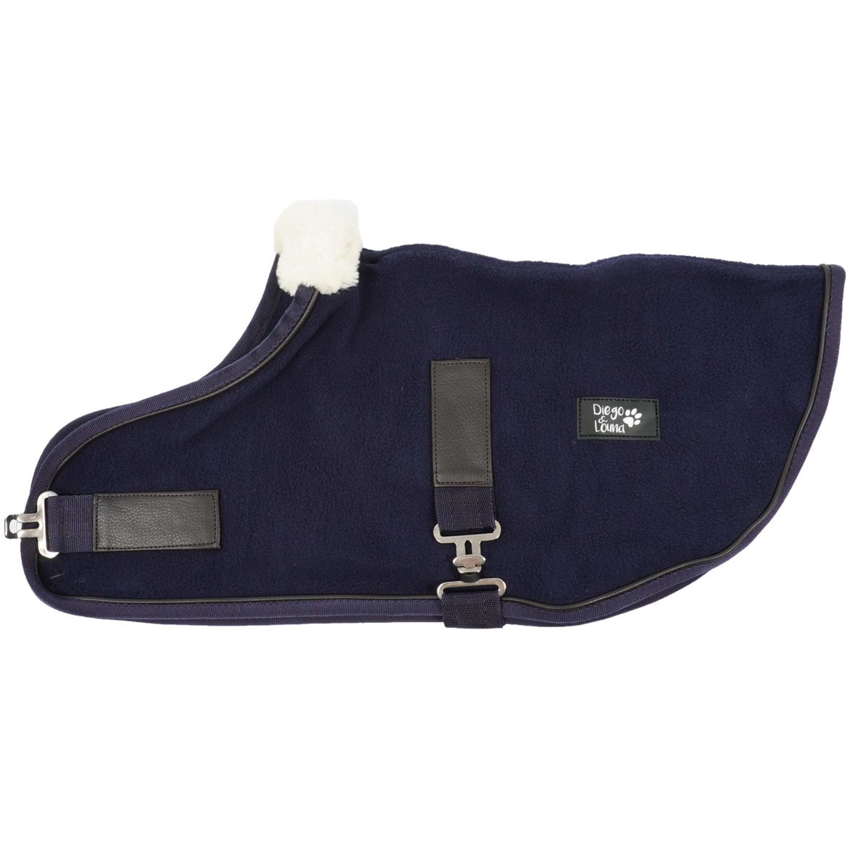 Diego & Louna Coperta per Cani Polar Navy