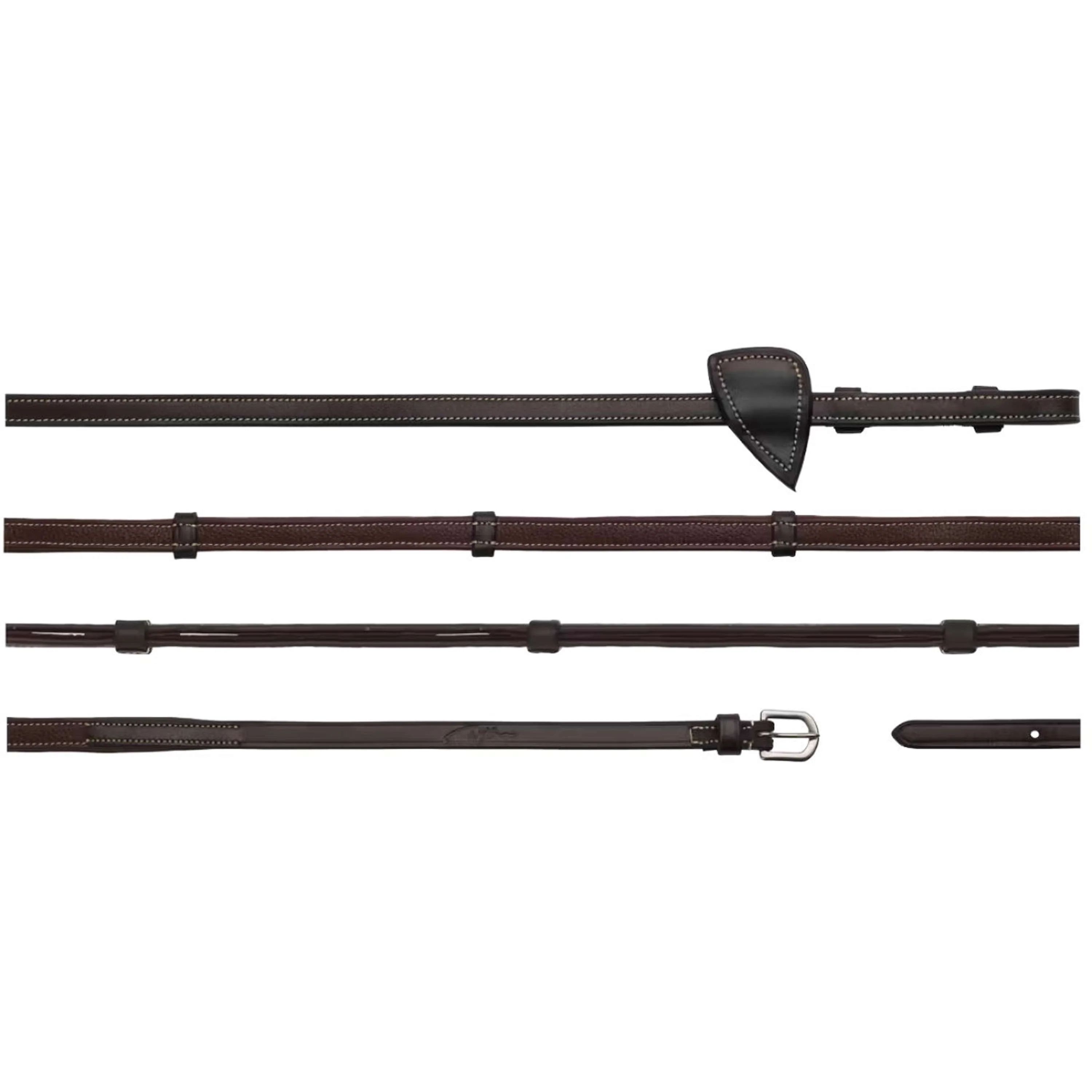 Dyon Redini Leather Working Collection 1/2 con Maniglie Marrone