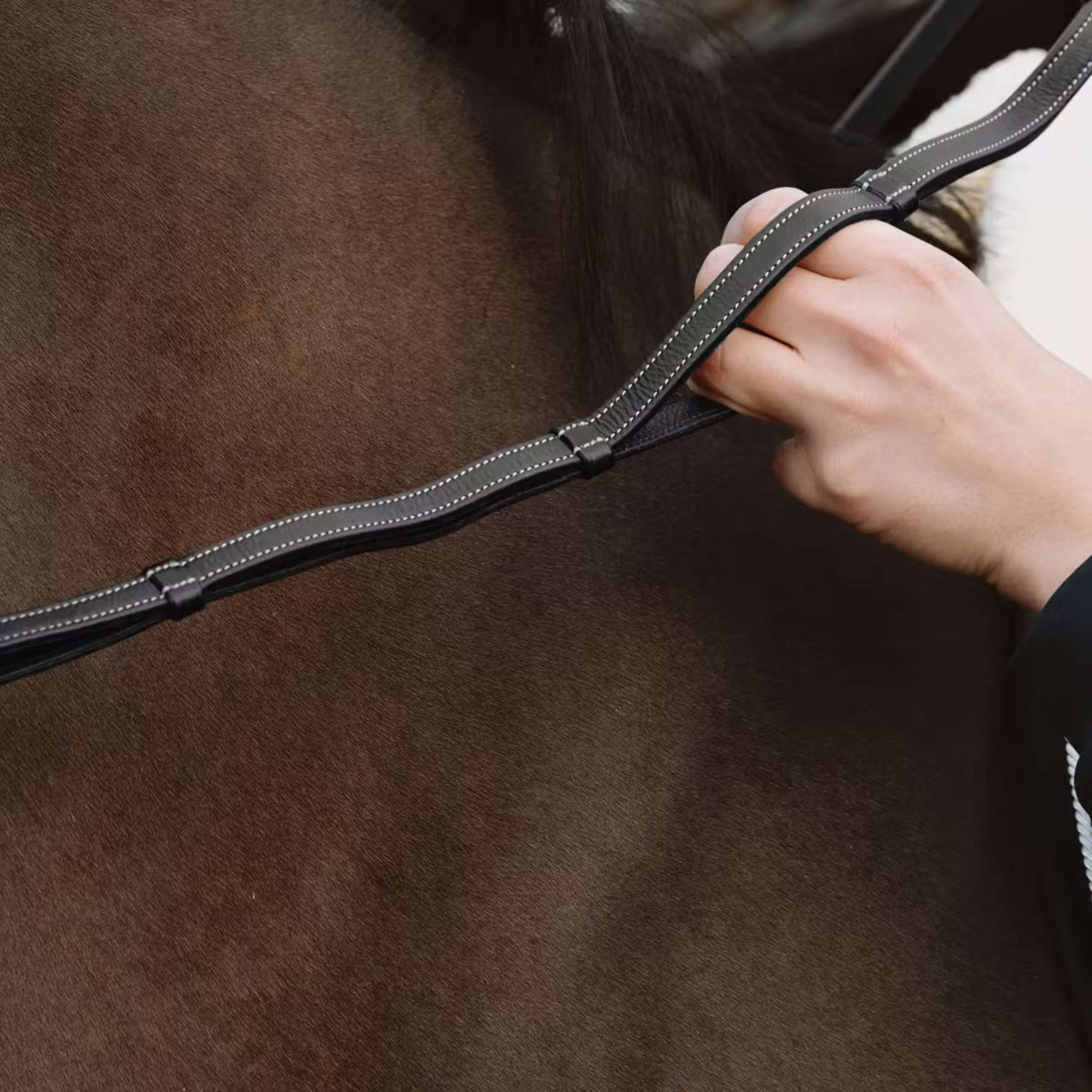 Dyon Redini Leather Working Collection 1/2 con Maniglie Nero - Image 2