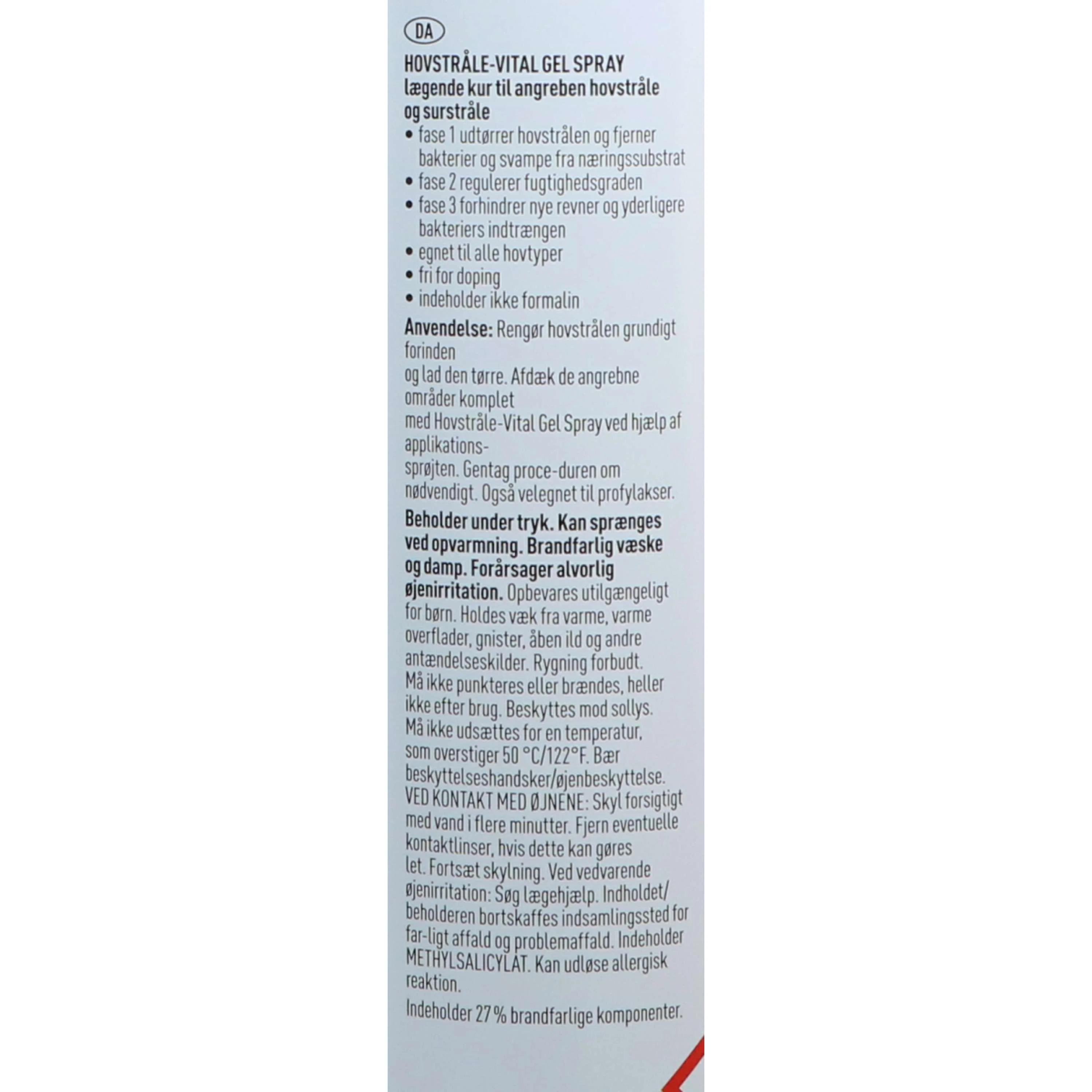 Effol Spray gel per fettone HoofstraalVital - Image 5