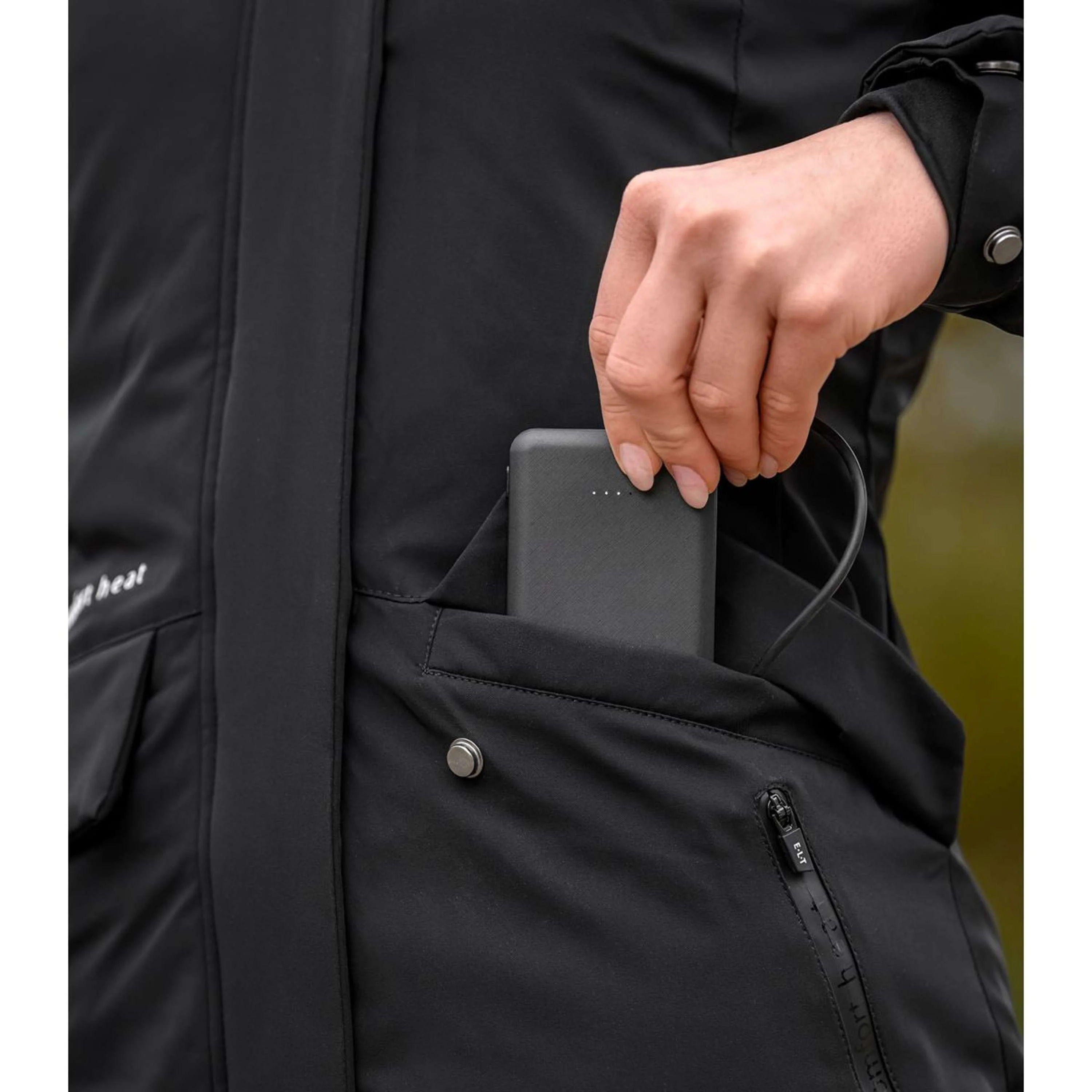 ELT Giacca Riscaldata Heated Comfort Nero - Image 4