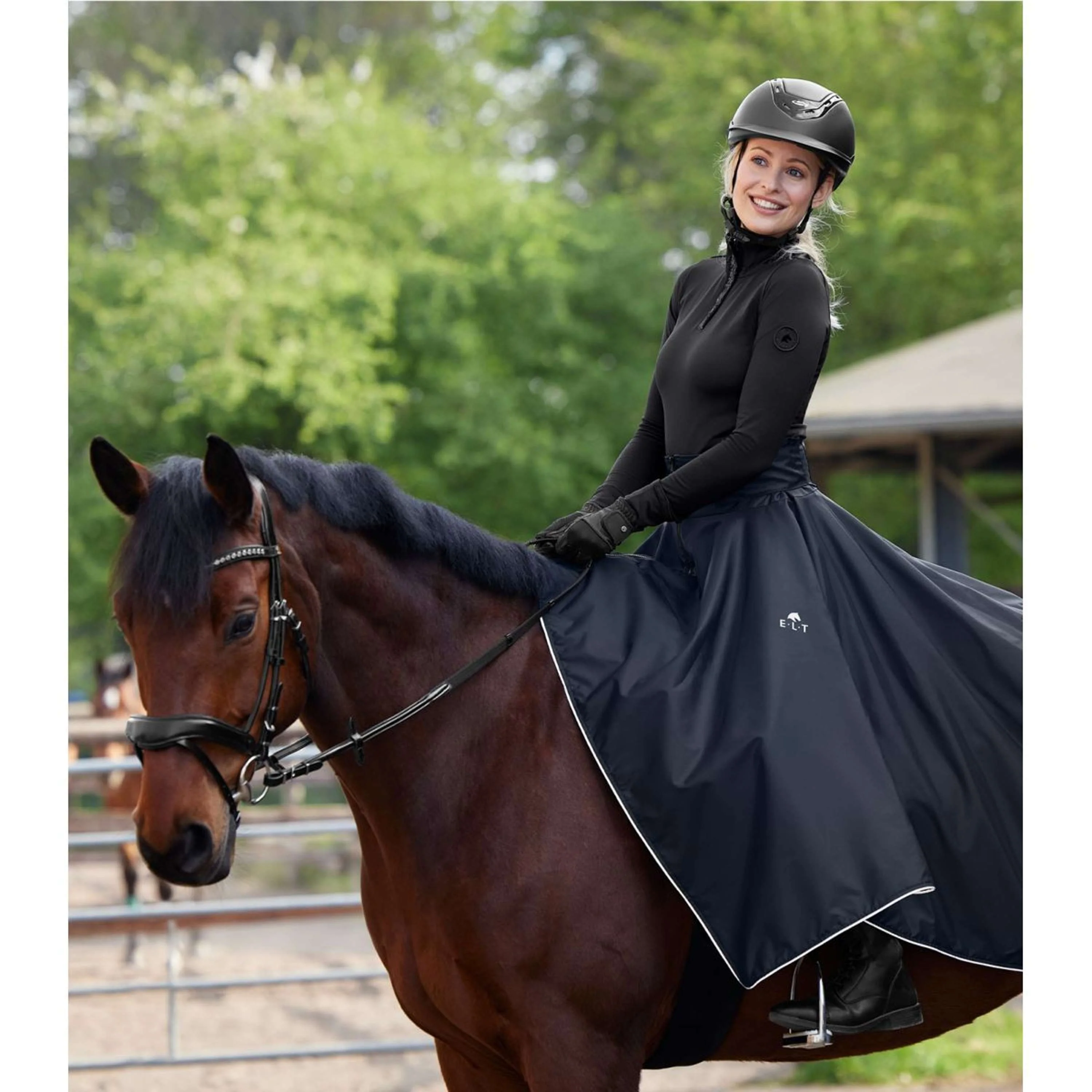 ELT Gonna da Equitazione Lotta Thermo Nightblue - Image 7