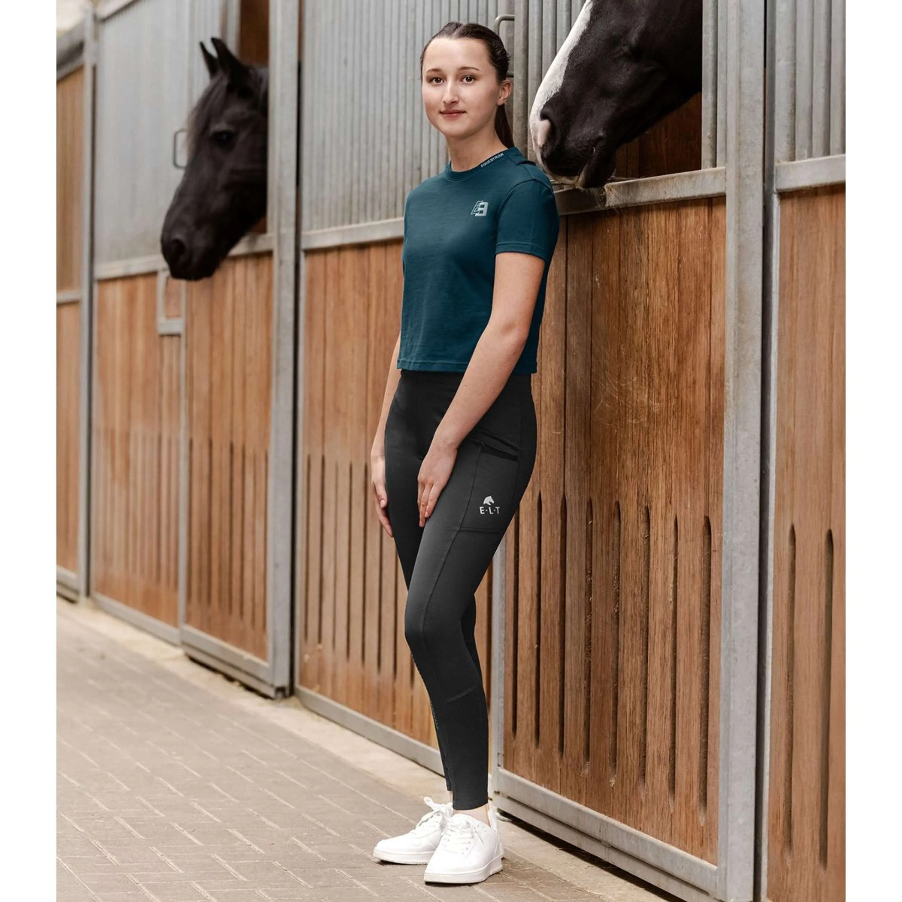 ELT Leggings da Equitazione Ella Nero - Image 2