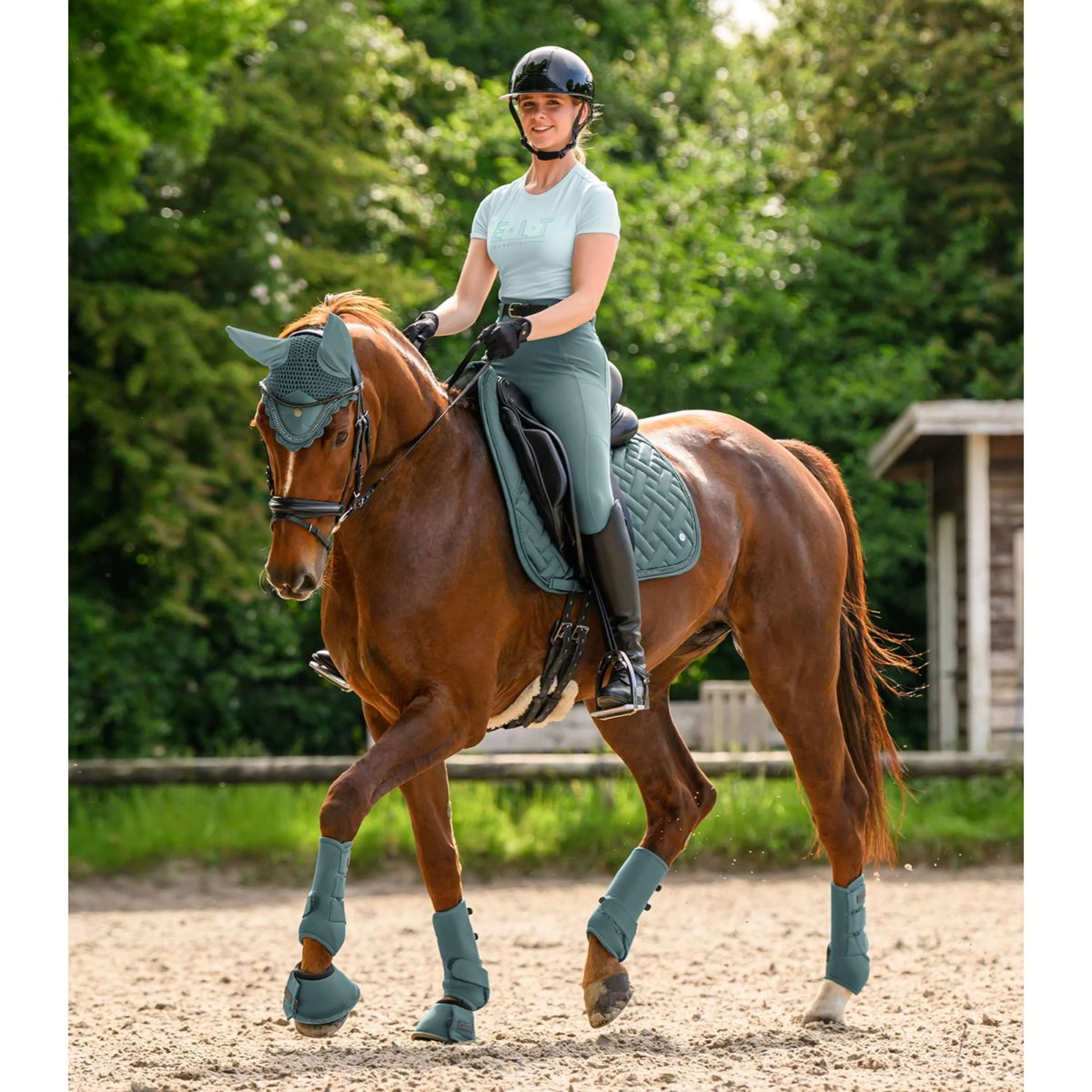ELT Leggings da Equitazione Ella Pine Green - Image 4
