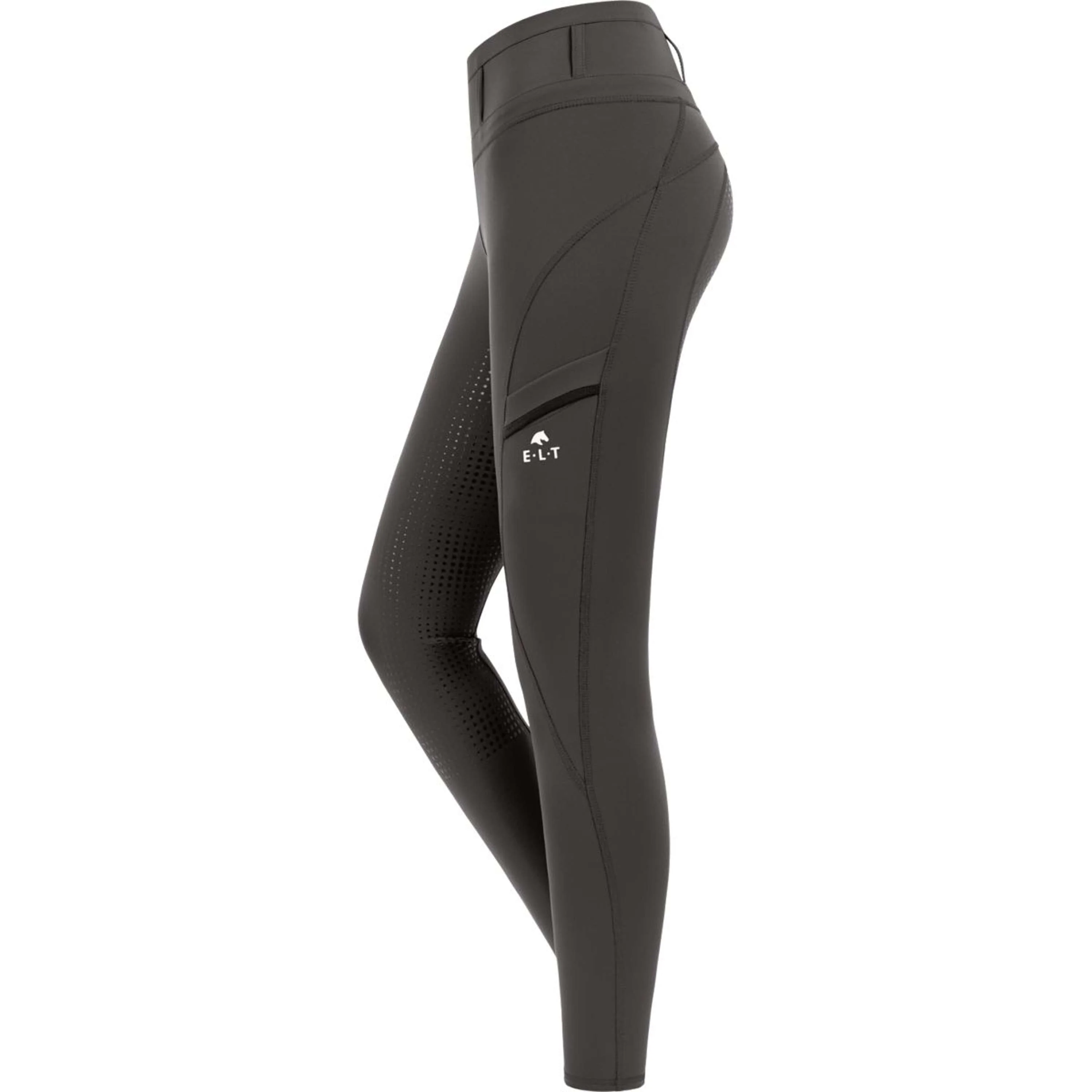 ELT Leggings da Equitazione Hanna High Waist Mud - Image 4