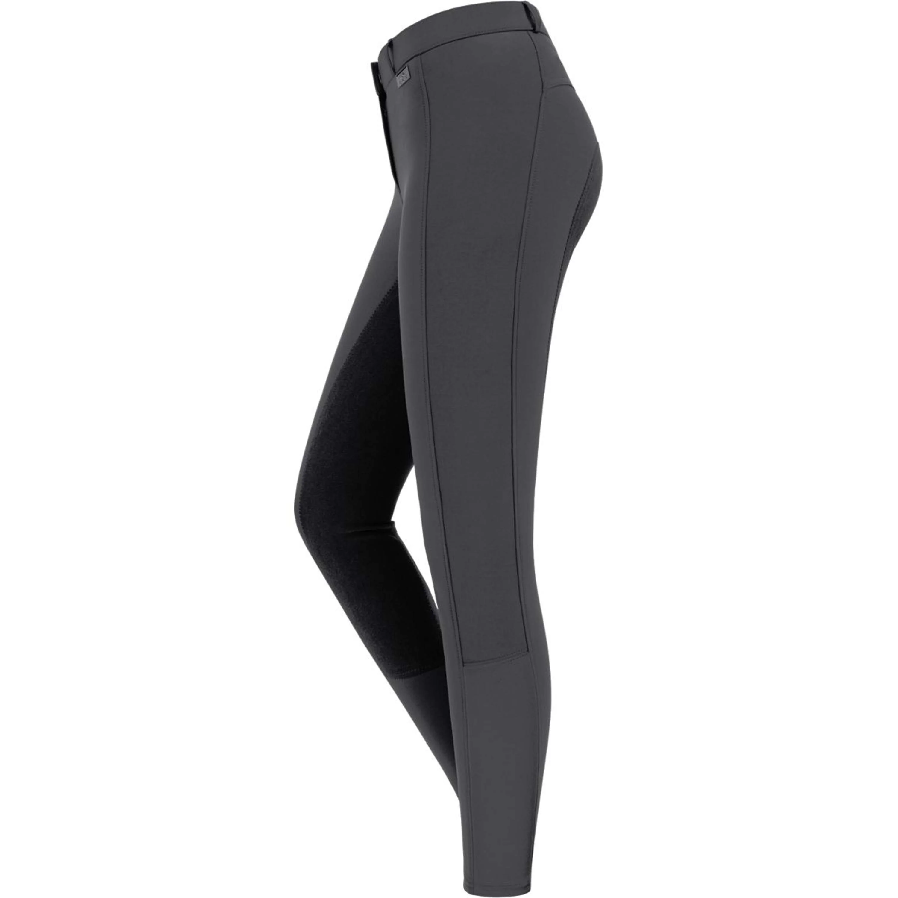 ELT Pantaloni da Equitazione Micro Sport Nero/Asfalto - Image 4