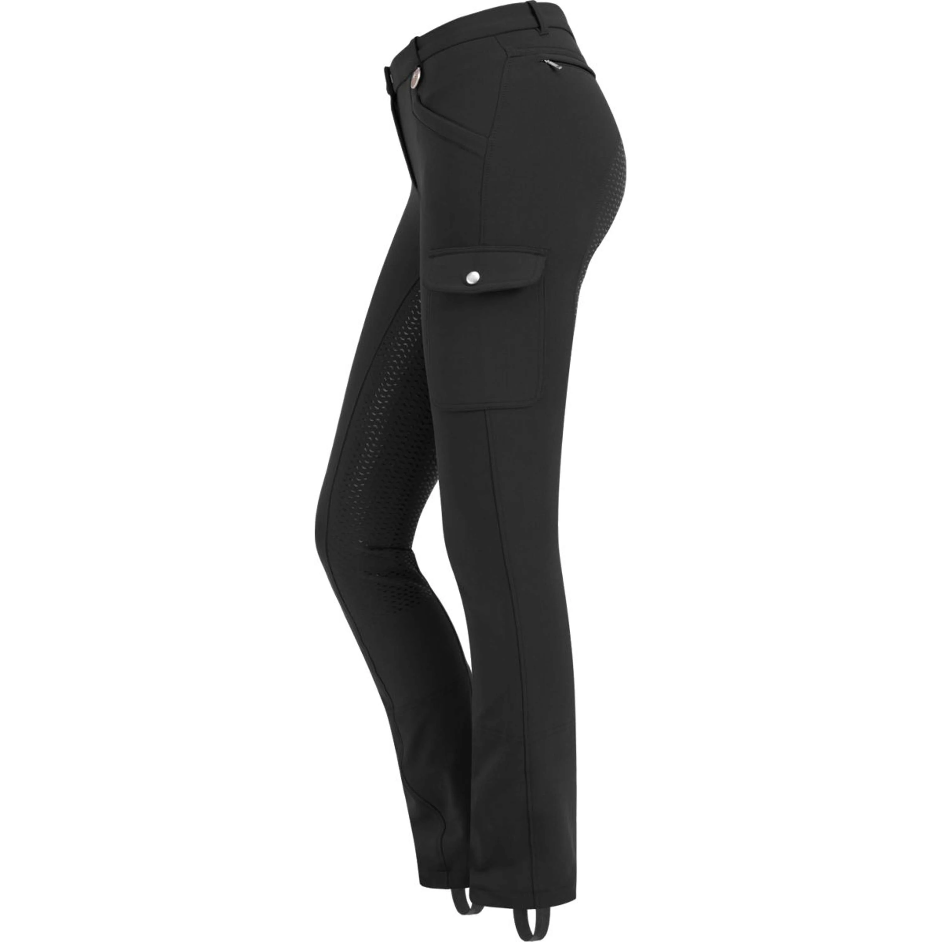 ELT Pantaloni Jodhpur Micro Cargo Nero - Image 4