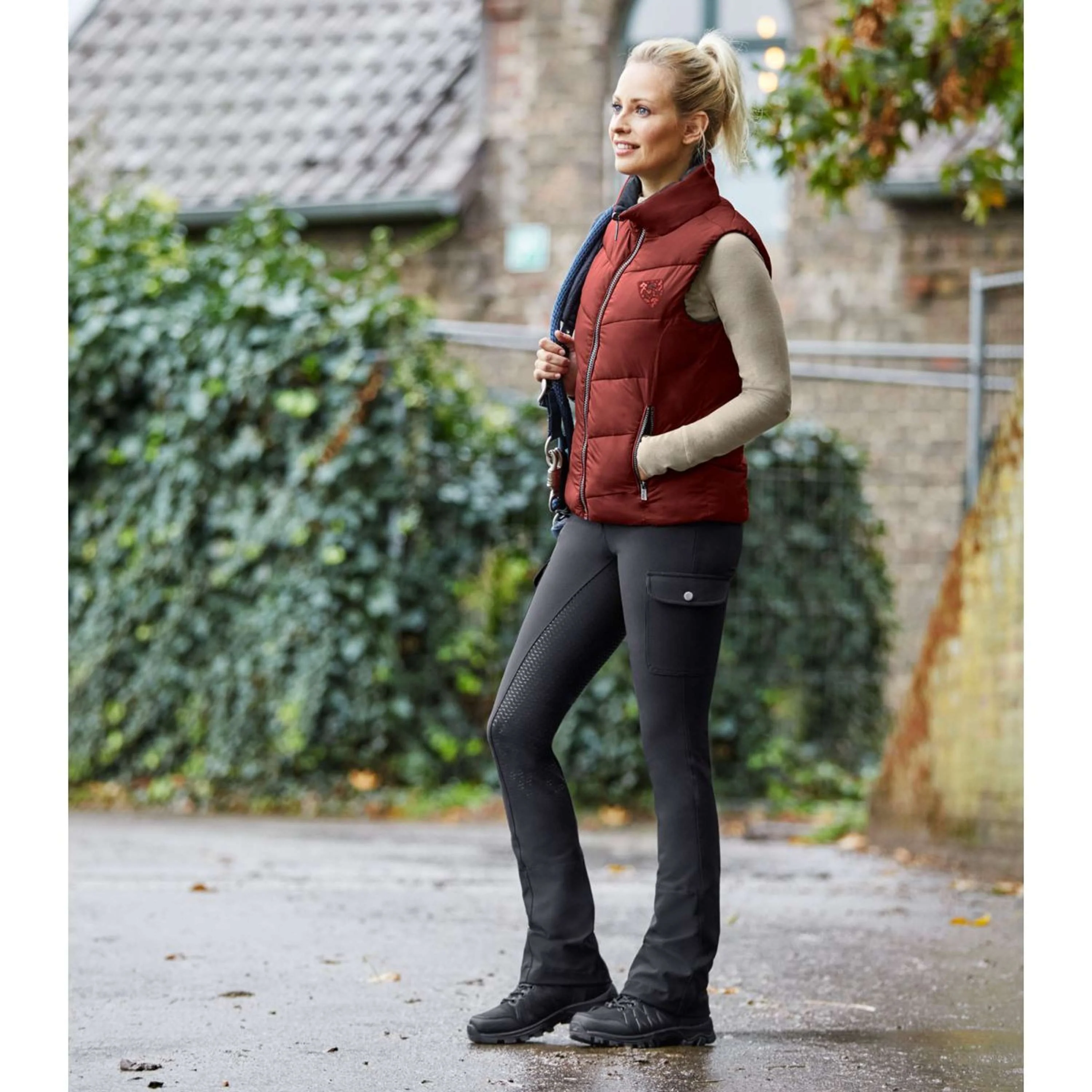ELT Pantaloni Jodhpur Micro Cargo Nero - Image 5