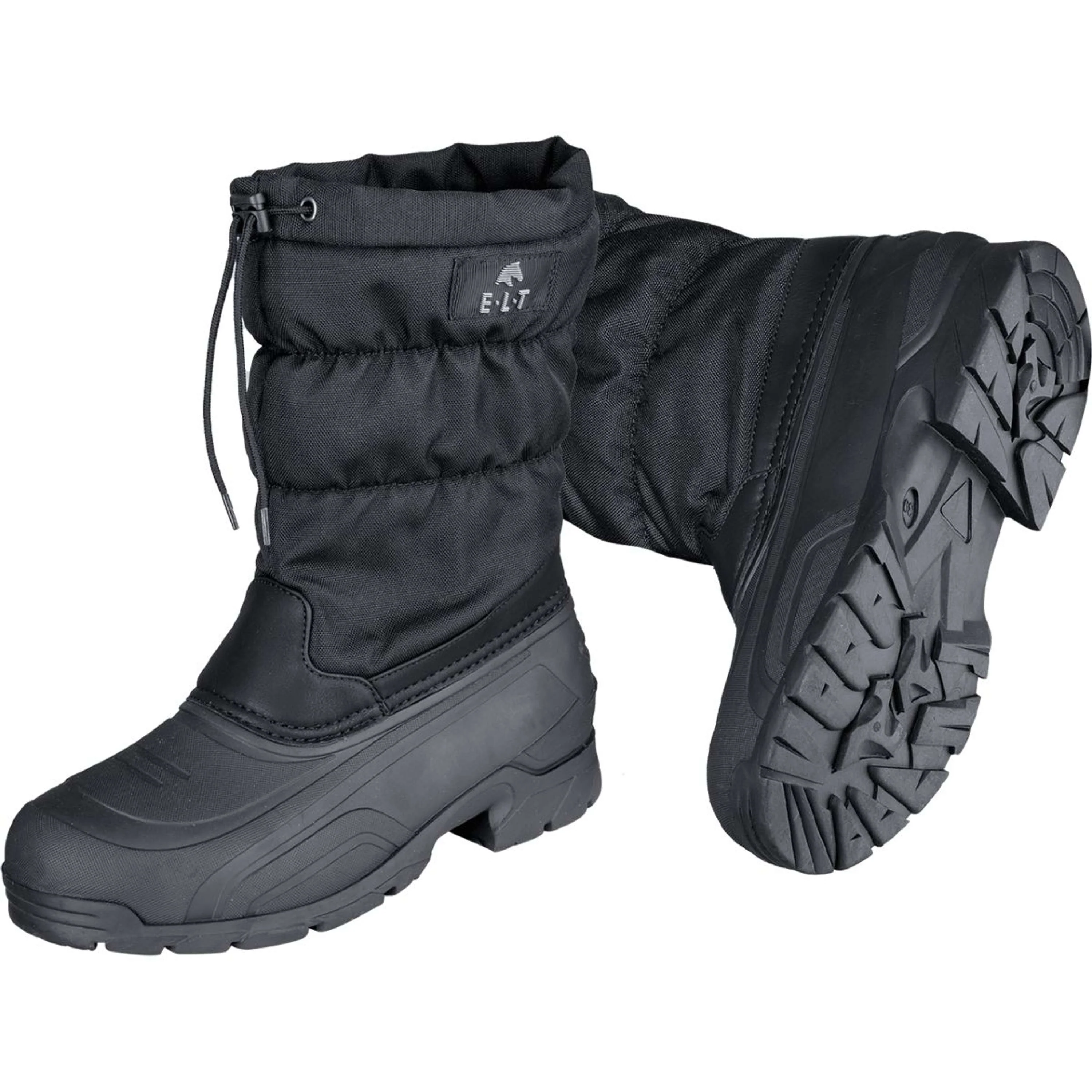 ELT Stivali Termici Calgary Unisex Nero