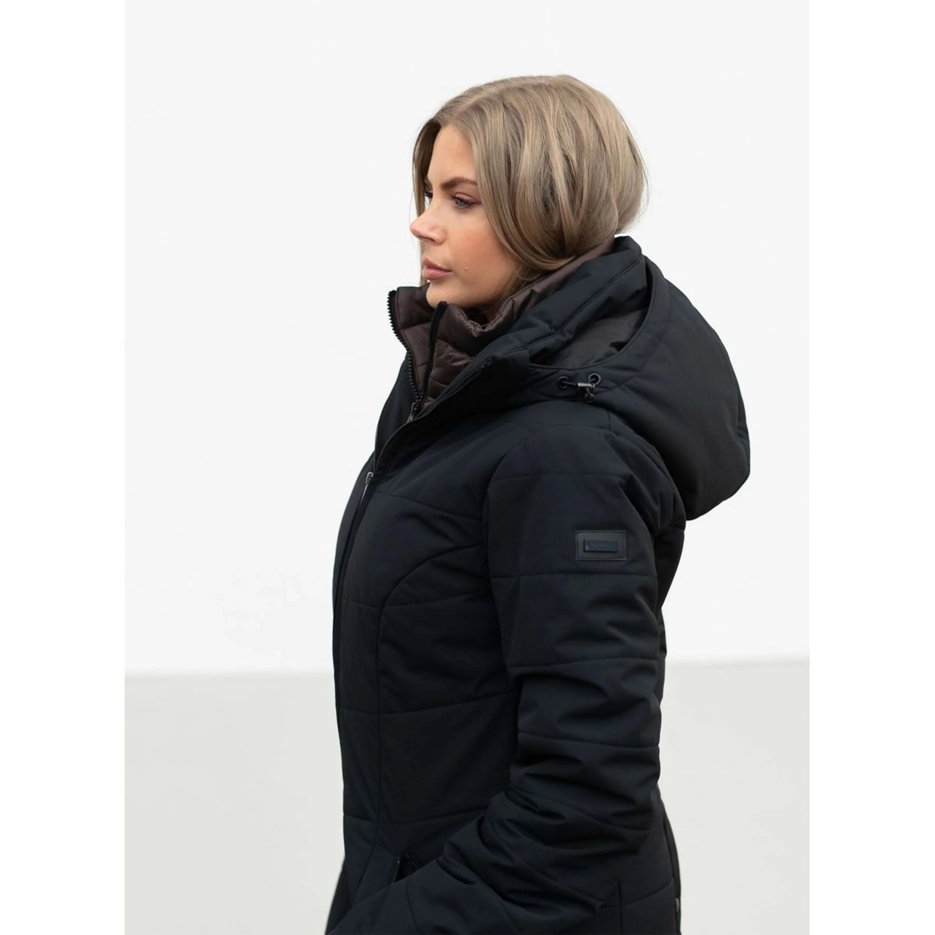 Equestrian Stockholm Cappotto Invernale Denali Black Mocha - Image 3