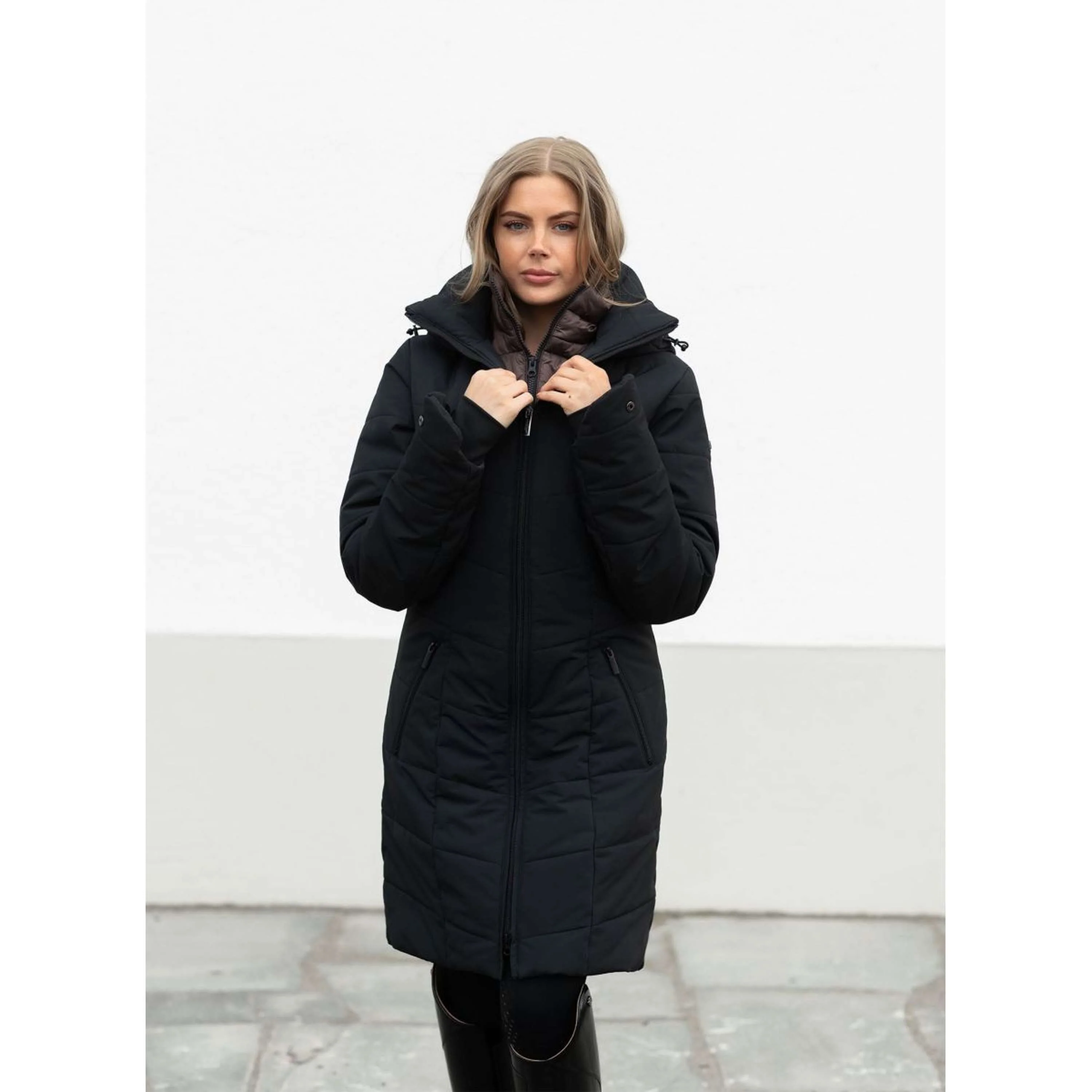 Equestrian Stockholm Cappotto Invernale Denali Black Mocha - Image 7