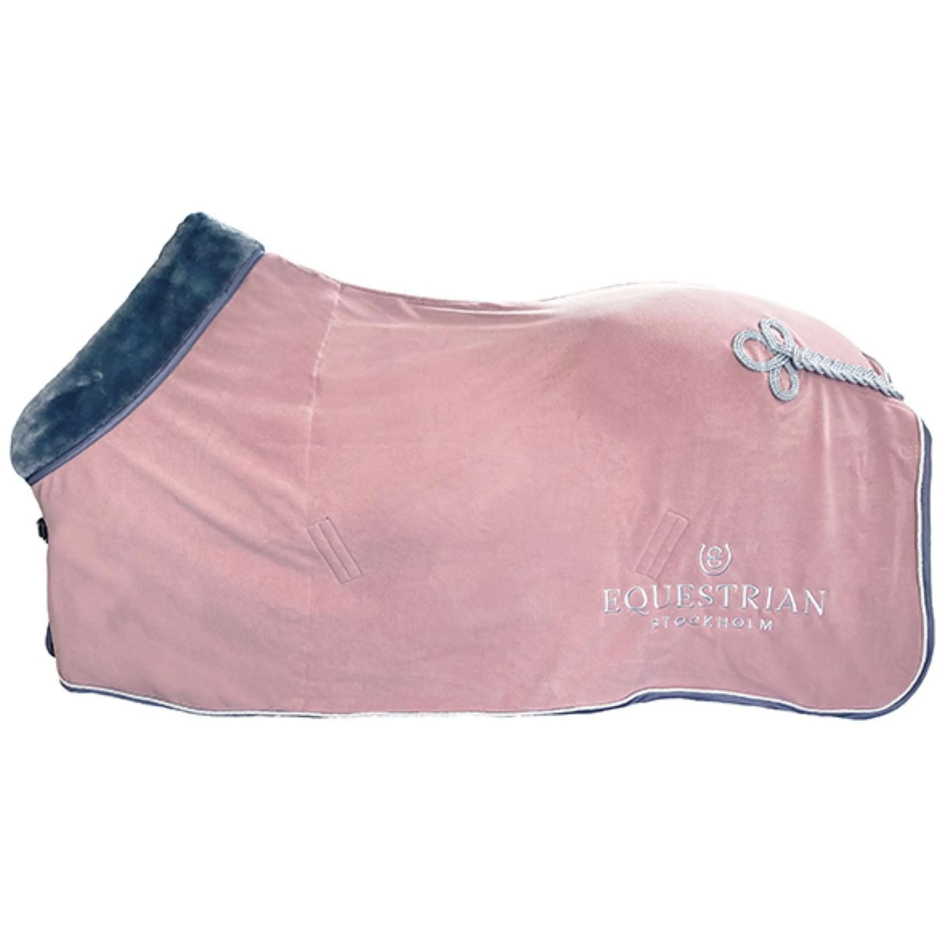 Equestrian Stockholm Coperta in Pile Fur Rosa