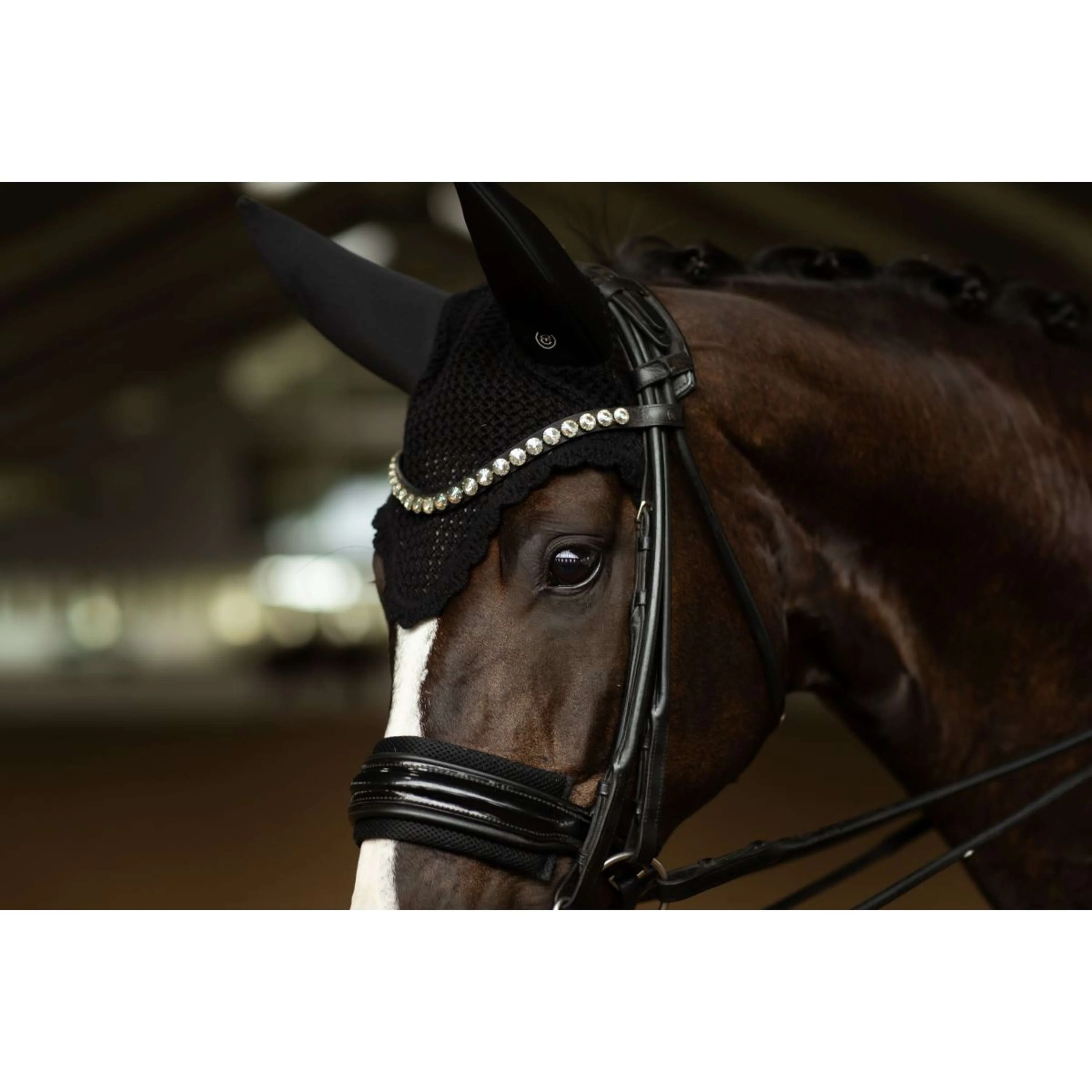 Equestrian Stockholm Cuffietta Padded Clean Black - Image 2
