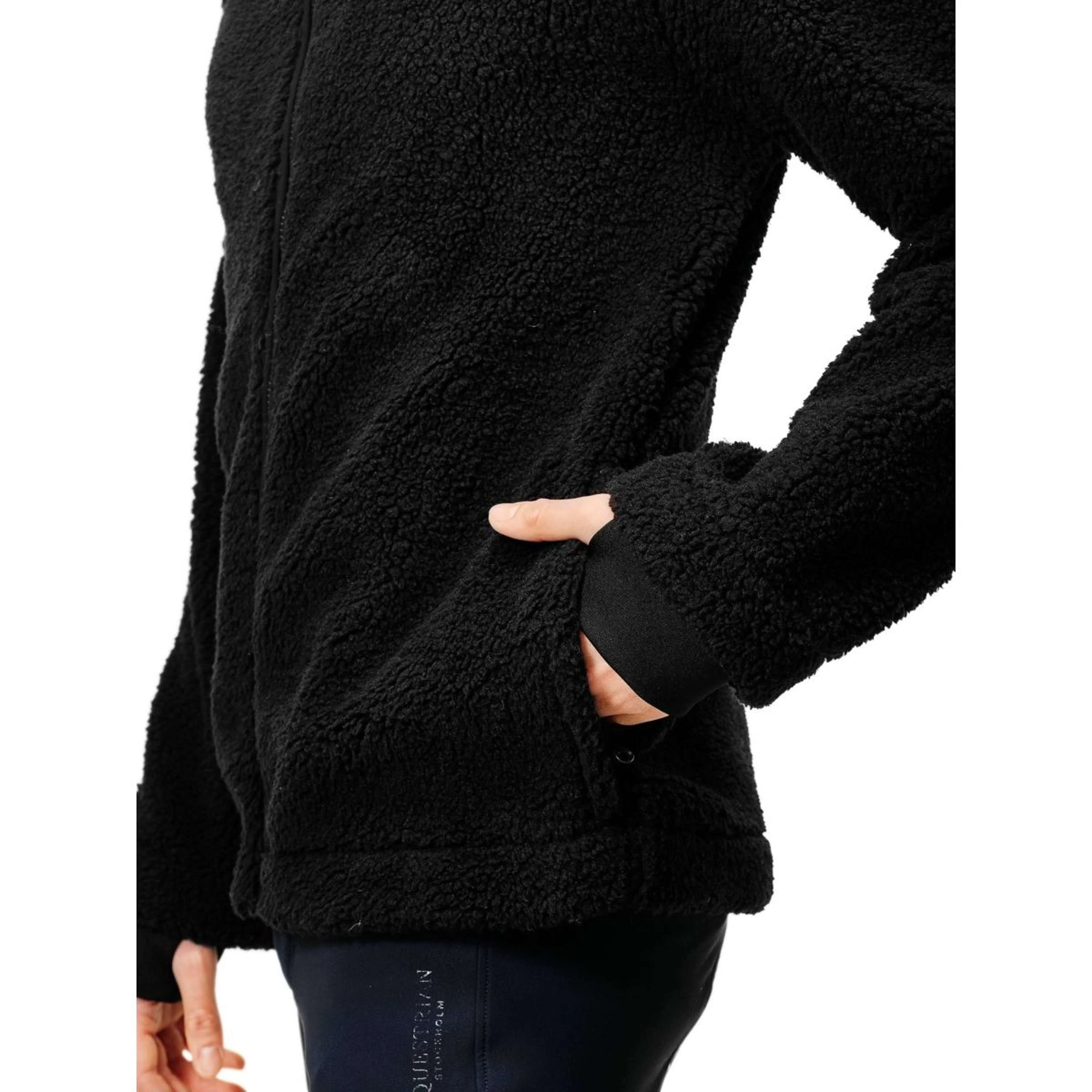 Equestrian Stockholm Jack Teddy Fleece Men Nero - Image 3
