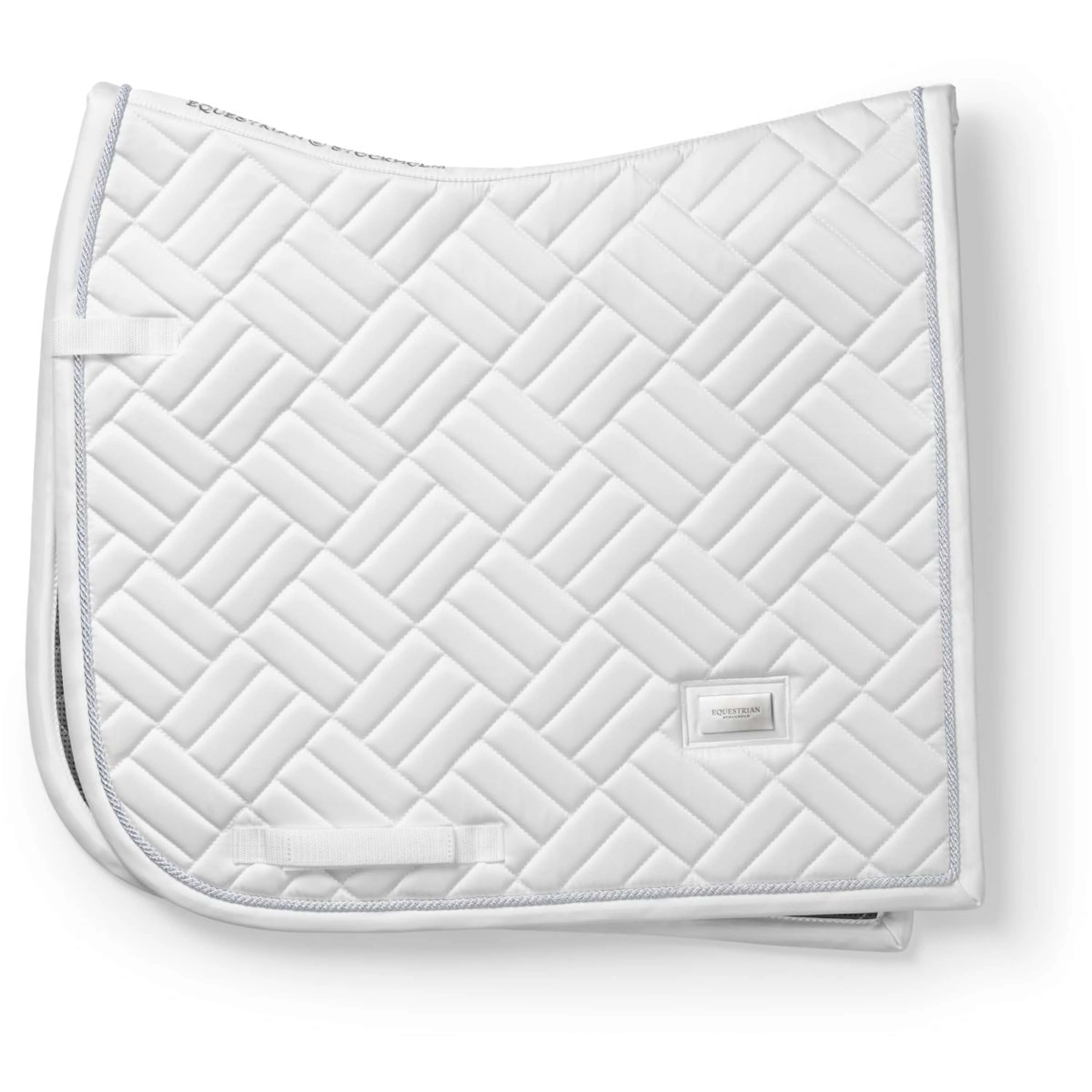 Equestrian Stockholm Sottosella Modern Dressage White Silver