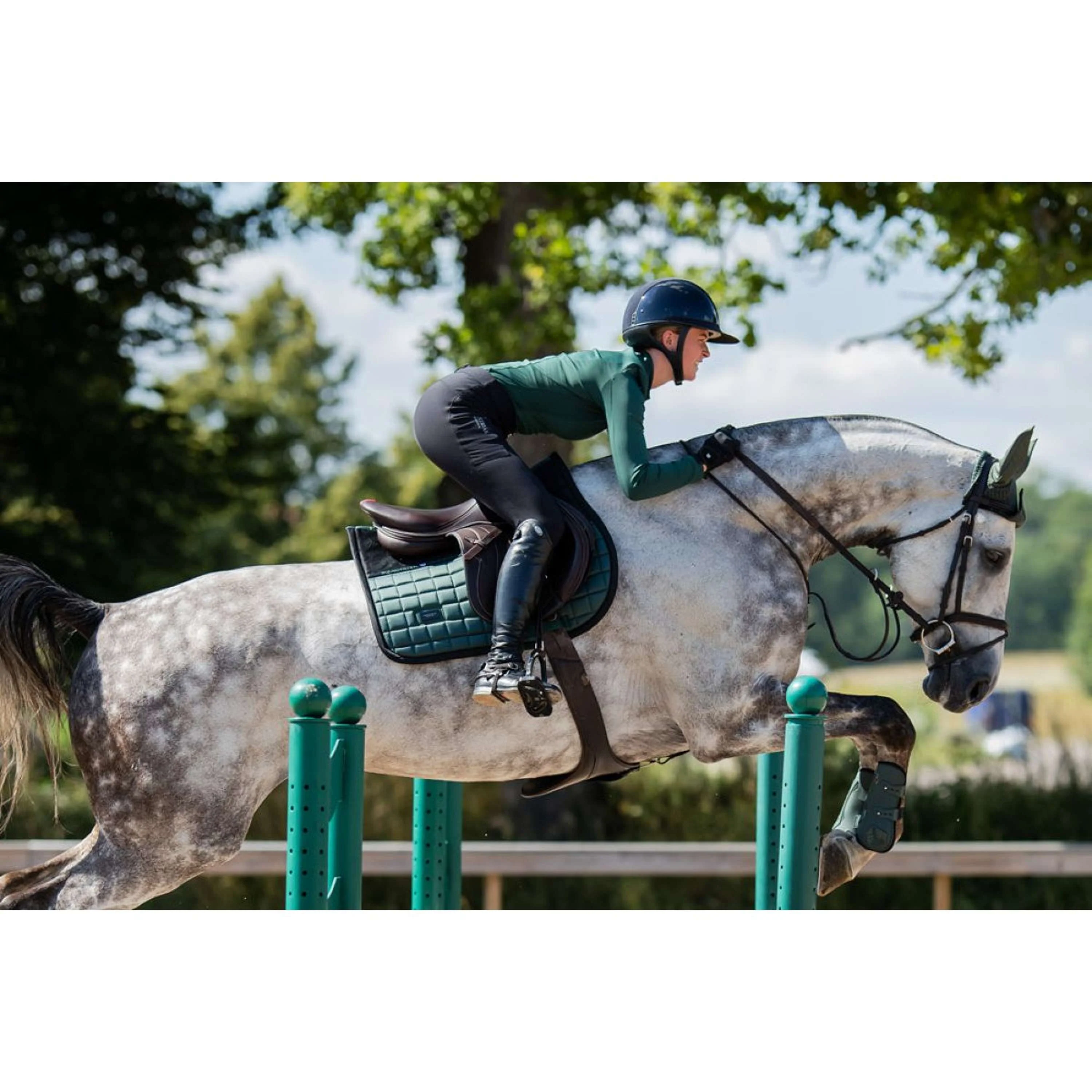 Equestrian Stockholm Sottosella Sportive saltando Sycamore Green - Image 2