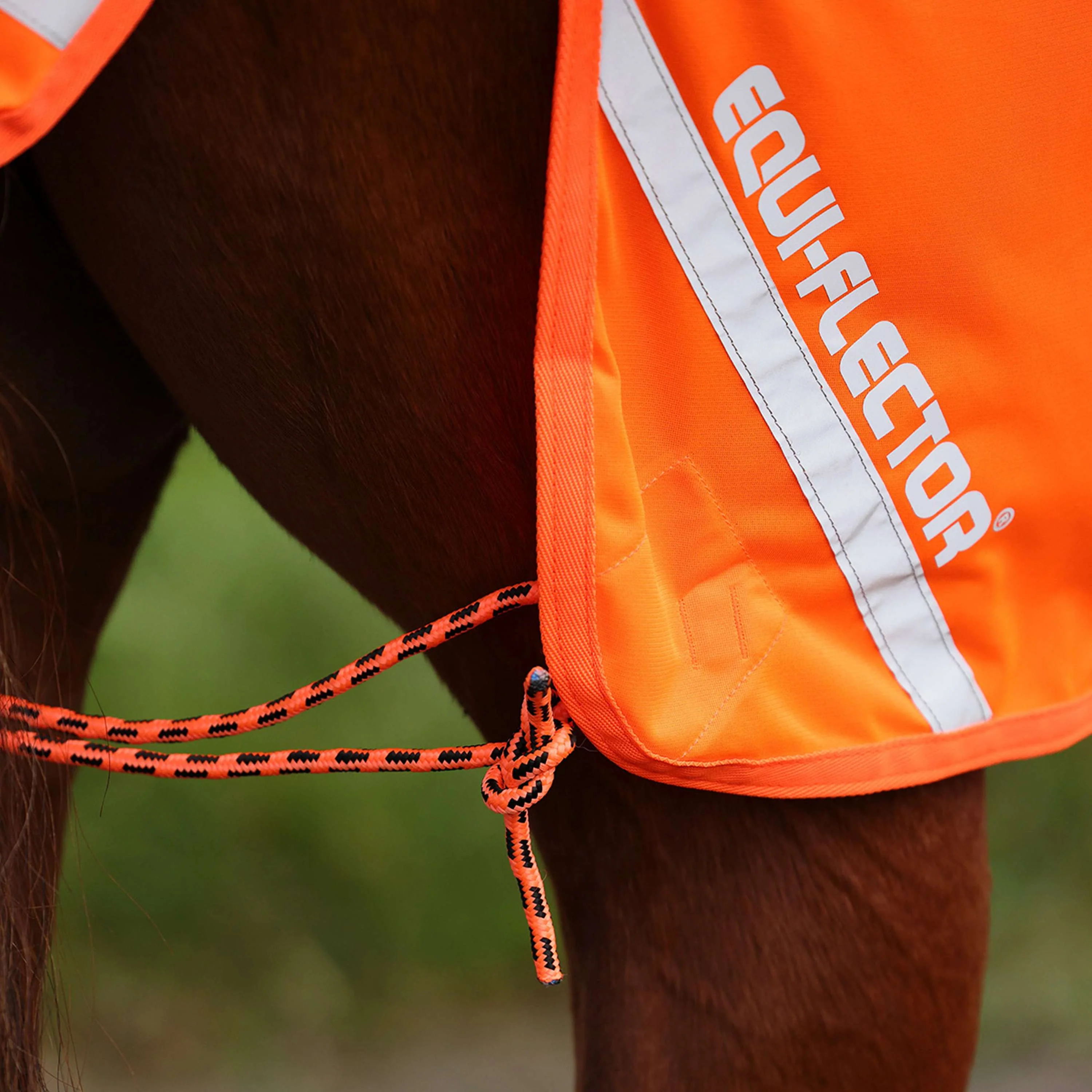 Equi-Flector by Shires Coperta da esercizio Mesh Arancia - Image 2