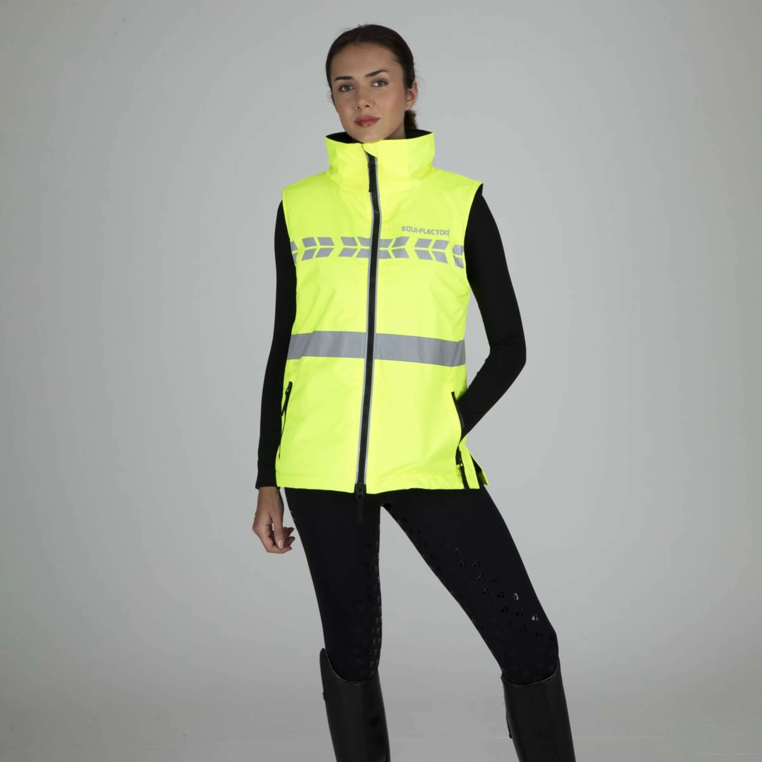 Equi-Flector by Shires Gilet Riflettente Giallo - Image 3