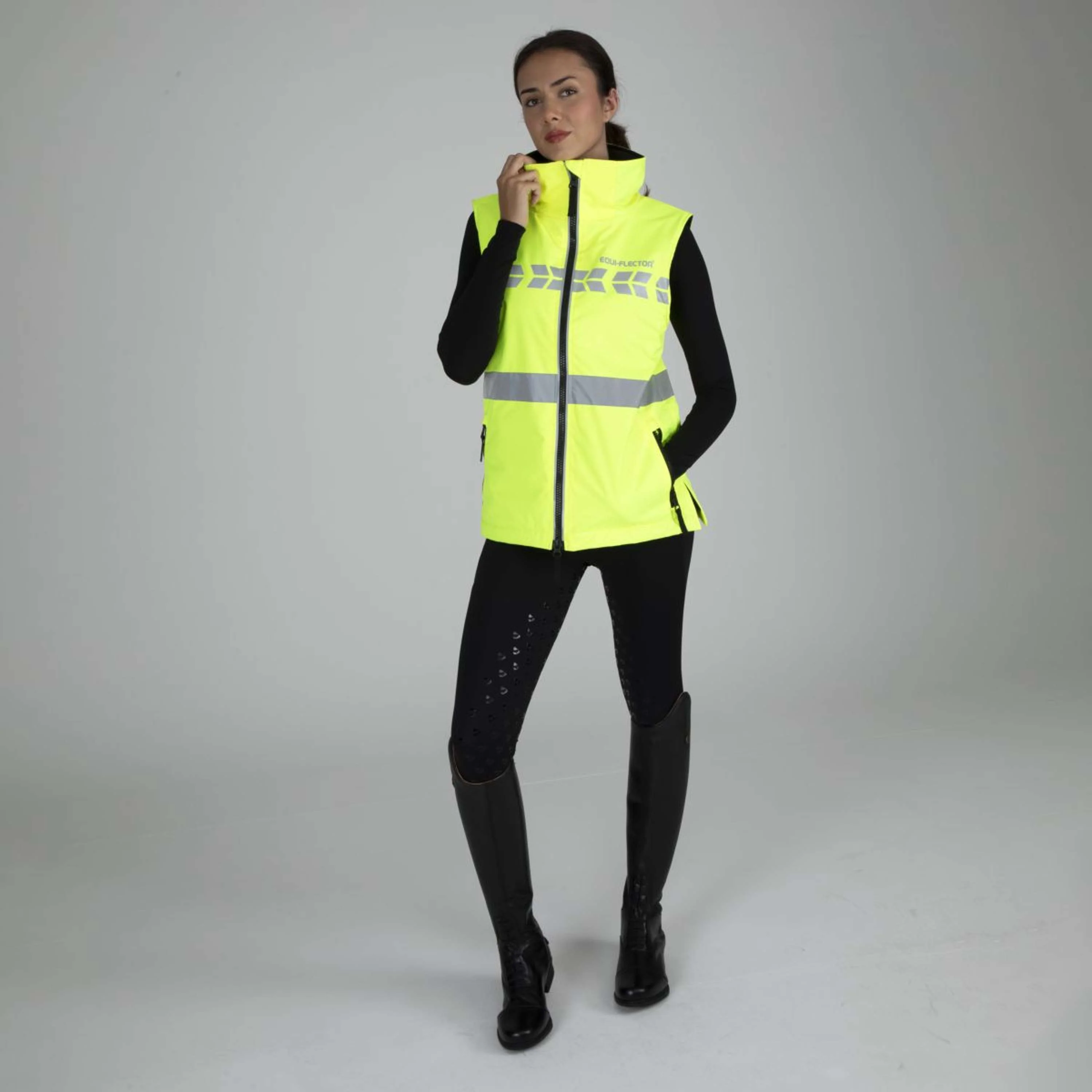 Equi-Flector by Shires Gilet Riflettente Giallo - Image 7
